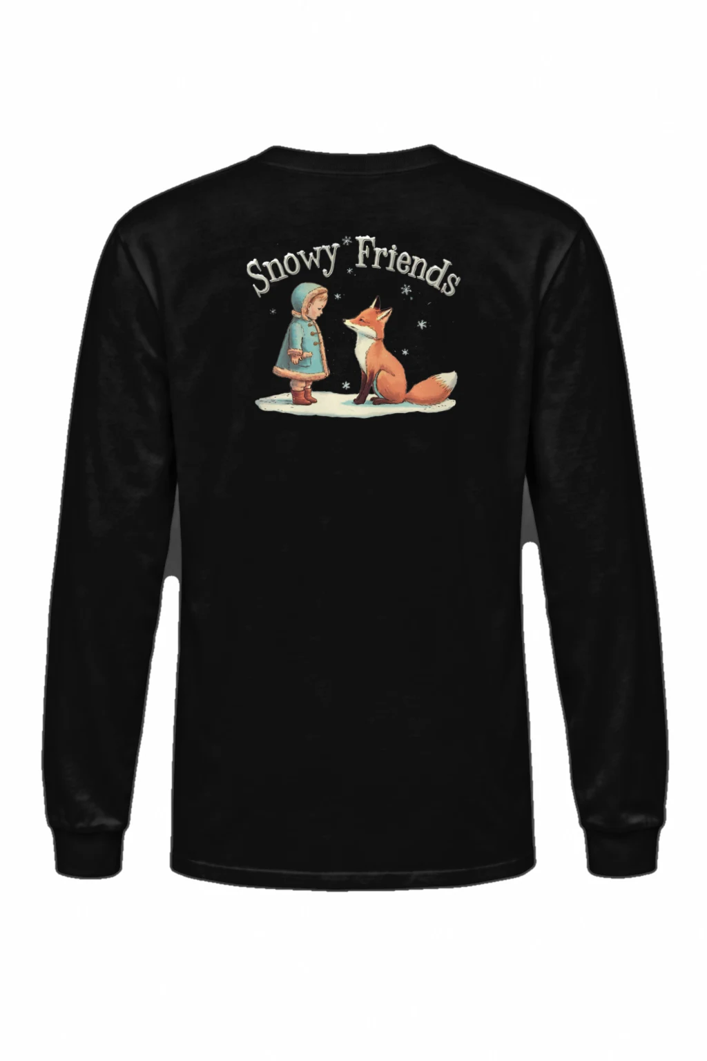 "Snowy Friends" Unisex Longsleeve T-shirt | Gildan 2400