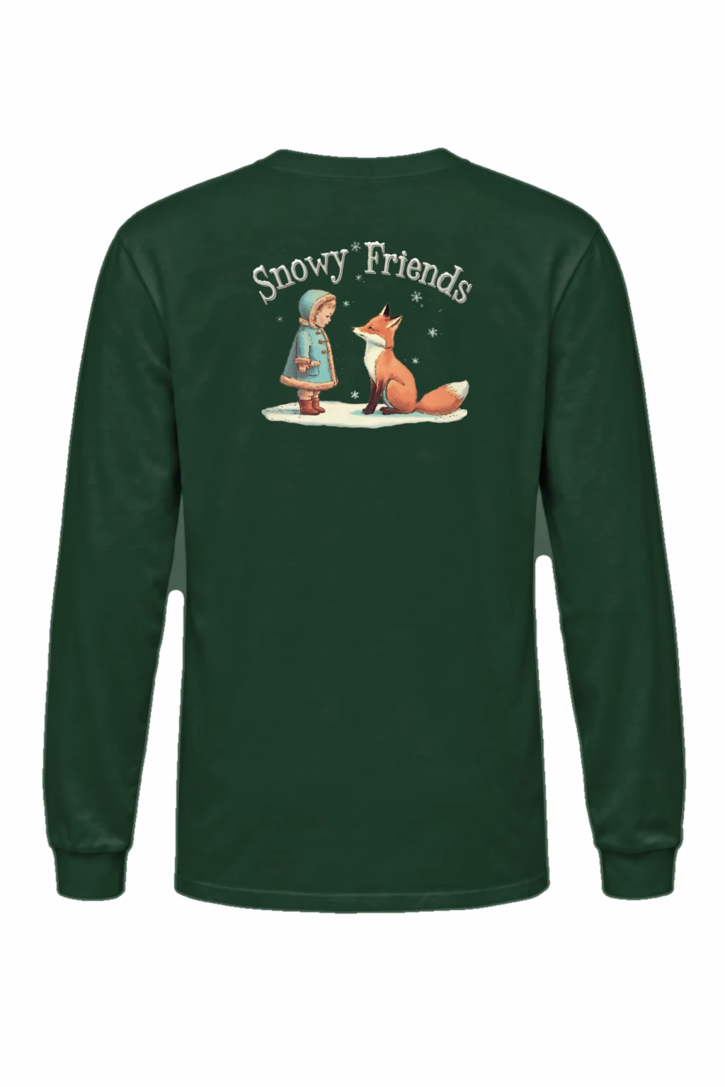 "Snowy Friends" Unisex Longsleeve T-shirt | Gildan 2400