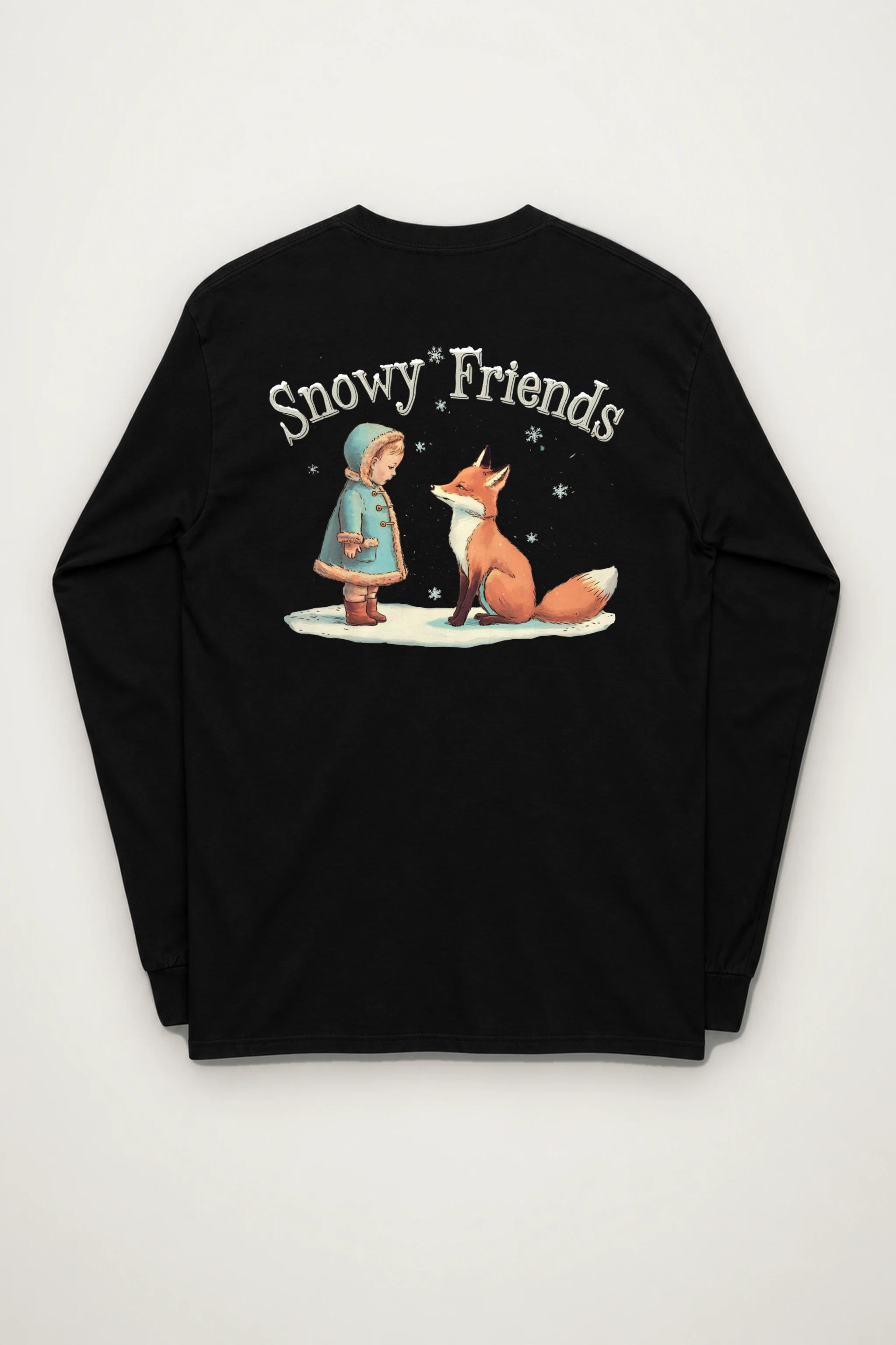 "Snowy Friends" Unisex Longsleeve T-shirt