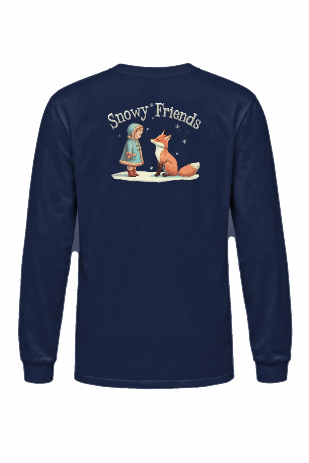 "Snowy Friends" Unisex Longsleeve T-shirt | Gildan 2400