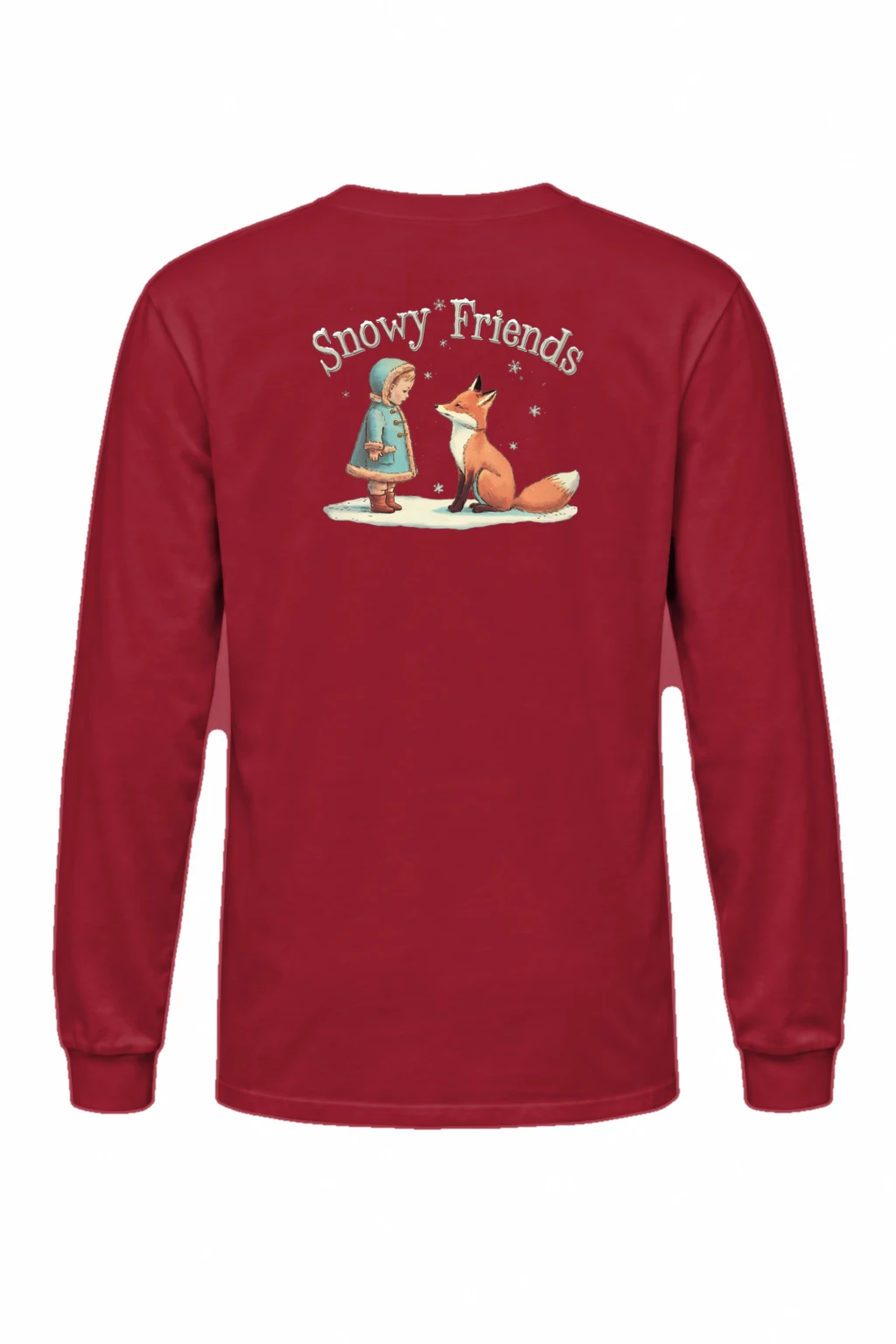 "Snowy Friends" Unisex Longsleeve T-shirt | Gildan 2400
