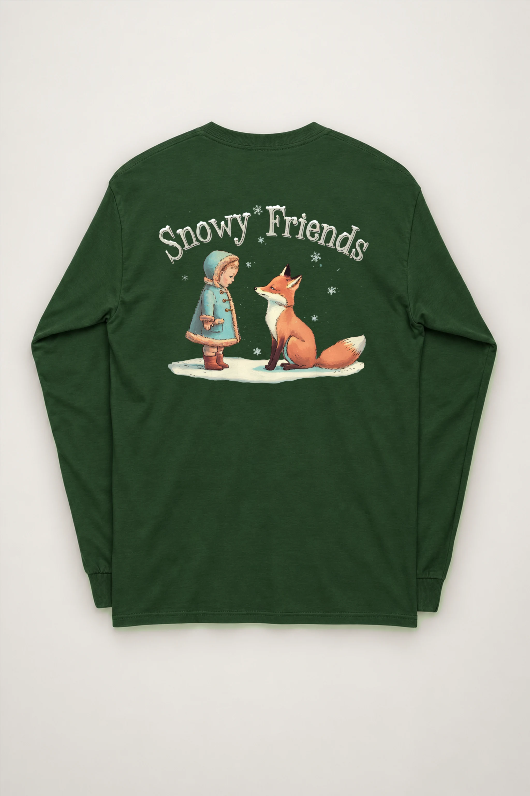 "Snowy Friends" Unisex Longsleeve T-shirt
