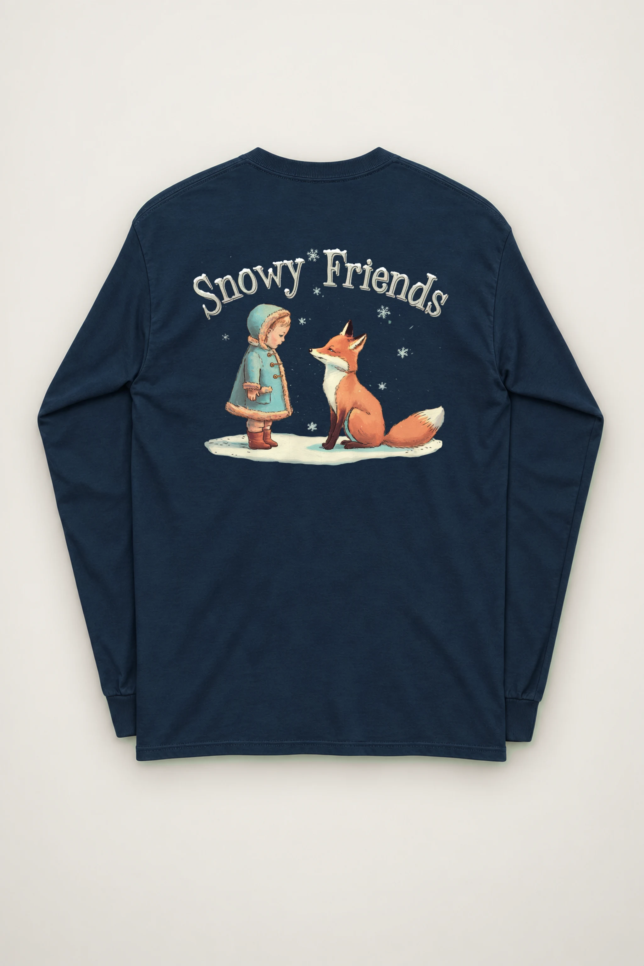 "Snowy Friends" Unisex Longsleeve T-shirt