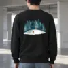 "Snowy Pine Path" Heavy Blend Unisex Crewneck Sweatshirt