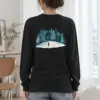 "Snowy Pine Path" Unisex Longsleeve T-shirt