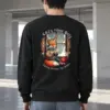 "Snowy Window Fox" Heavy Blend Unisex Crewneck Sweatshirt