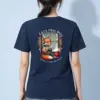 "Snowy Window Fox" Heavyweight Unisex Crewneck T-shirt