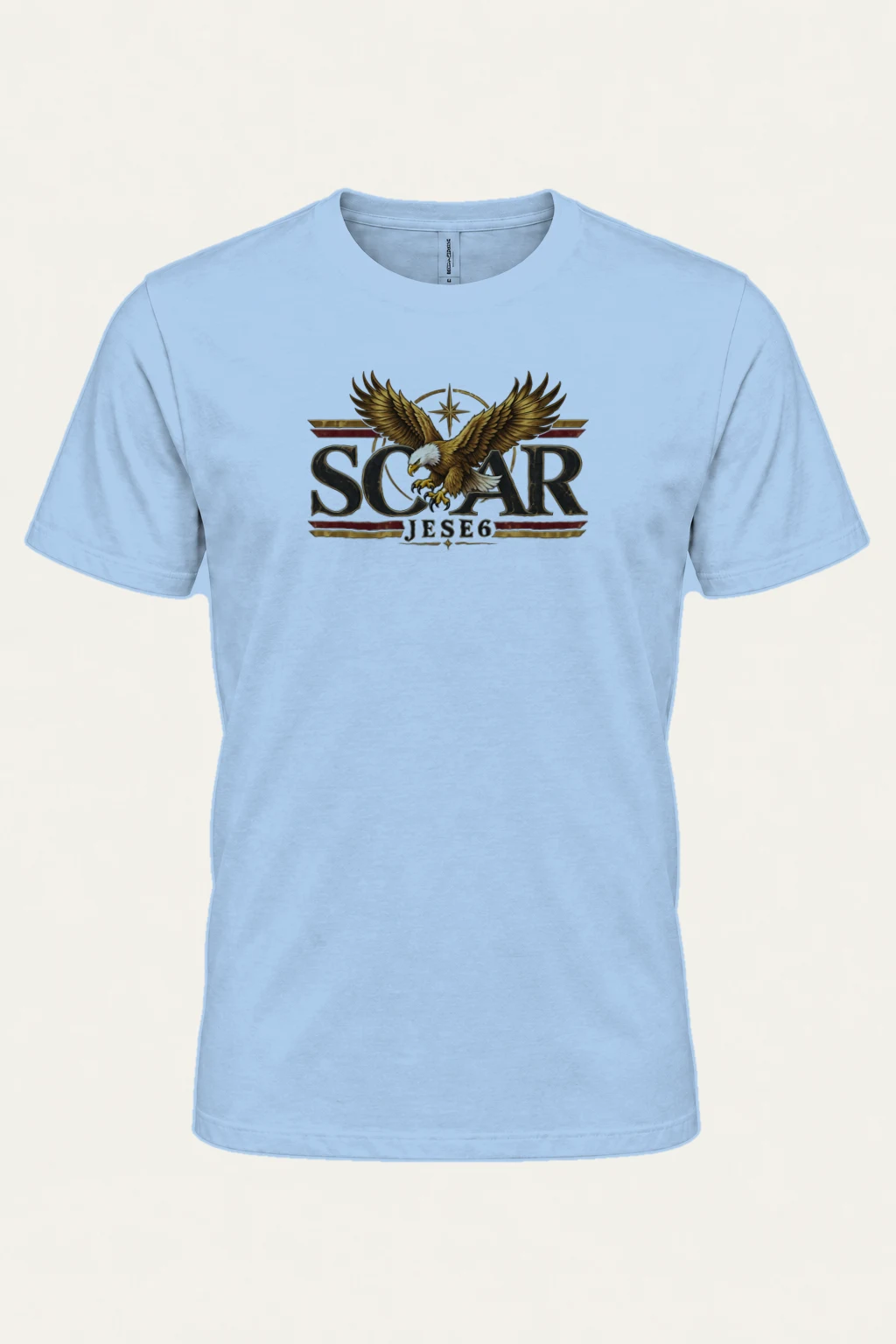 "Soar Jese6" Heavyweight Unisex Crewneck T-shirt | Gildan 5000