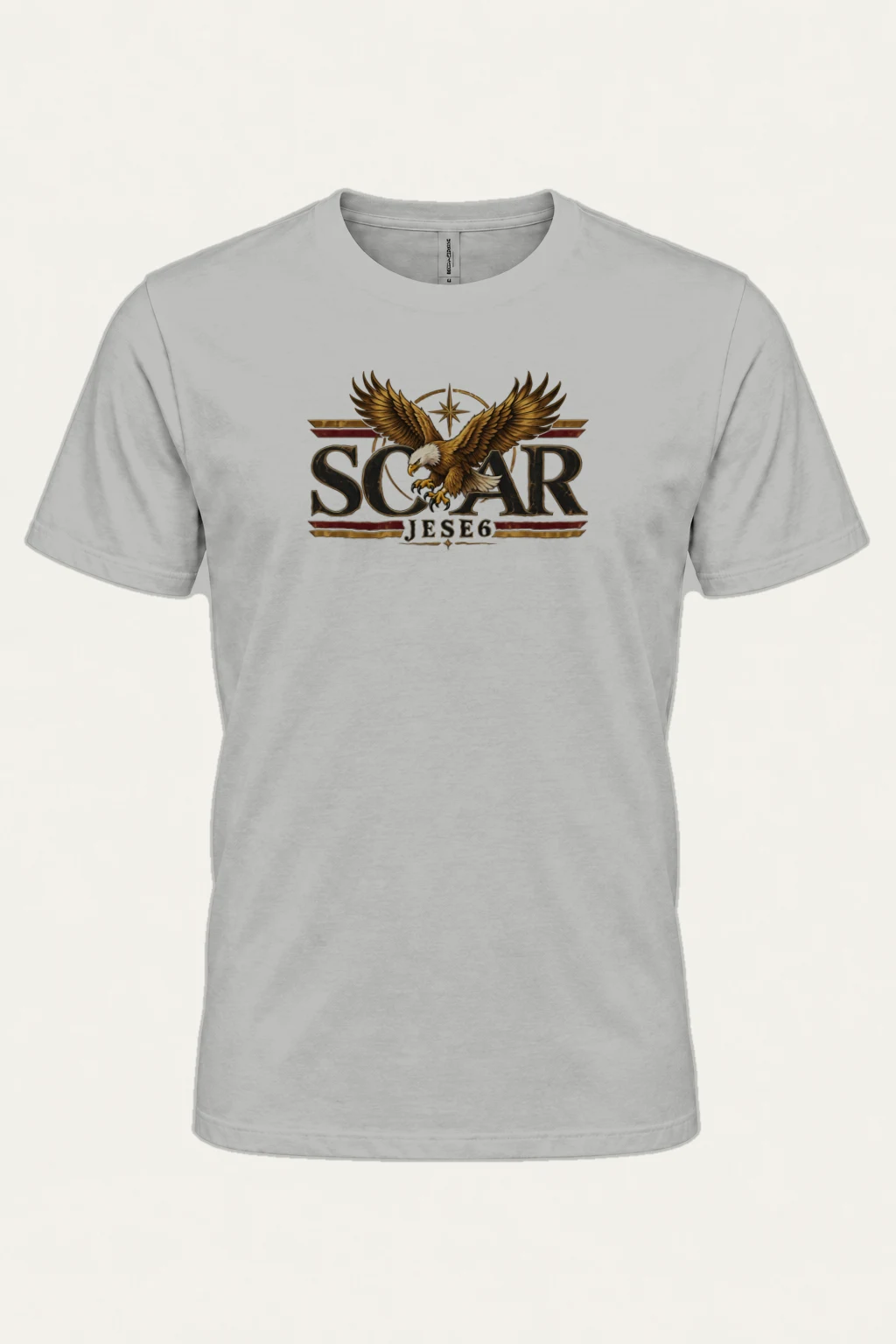 "Soar Jese6" Heavyweight Unisex Crewneck T-shirt | Gildan 5000
