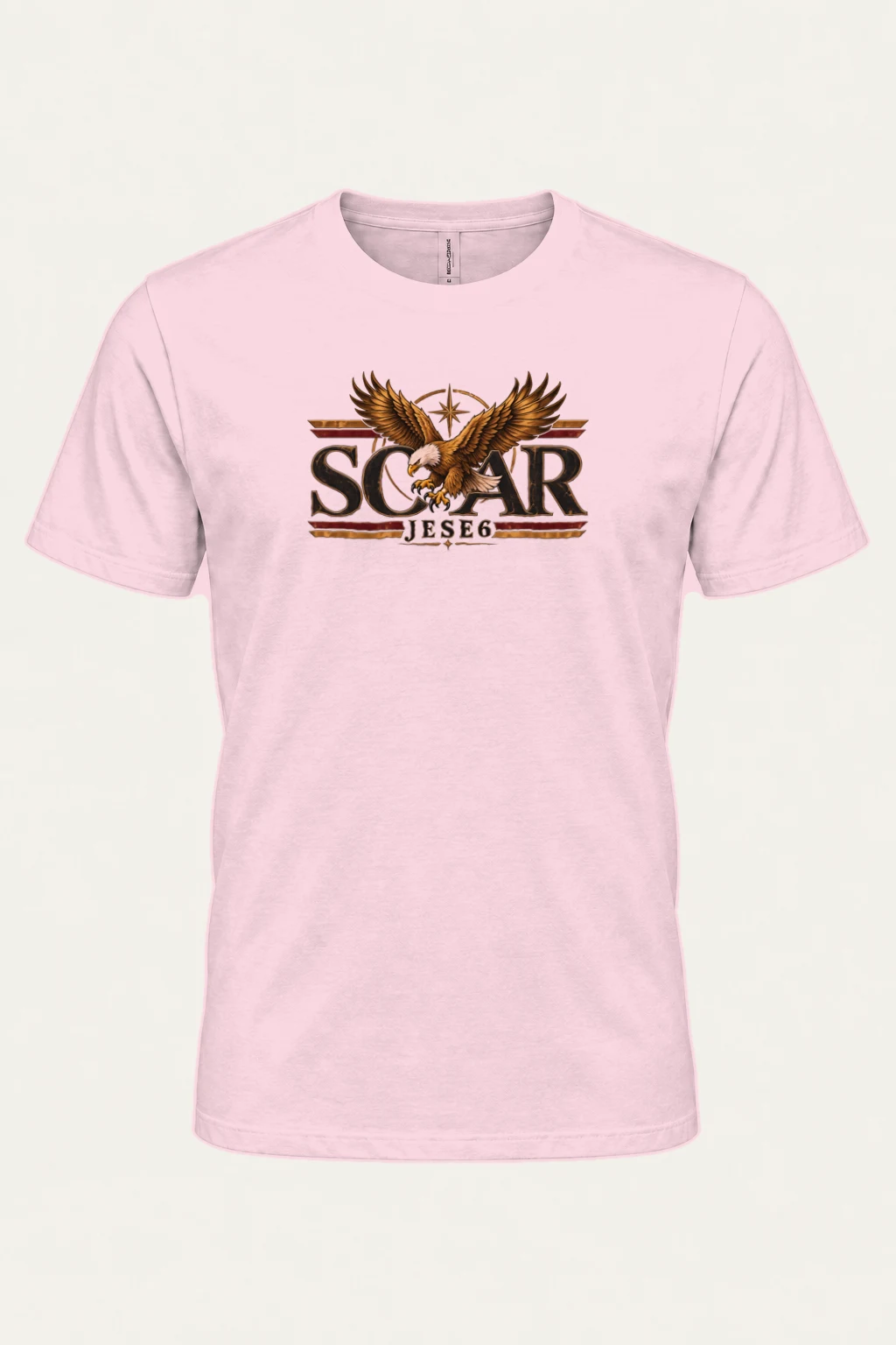 "Soar Jese6" Heavyweight Unisex Crewneck T-shirt | Gildan 5000