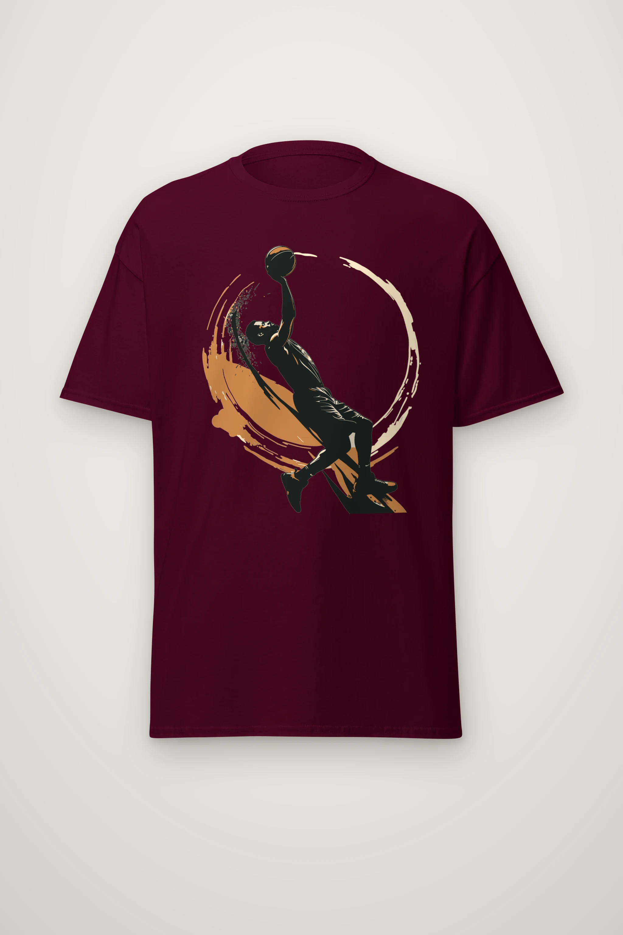 "Soaring Dunk" Heavyweight Unisex Crewneck T-shirt