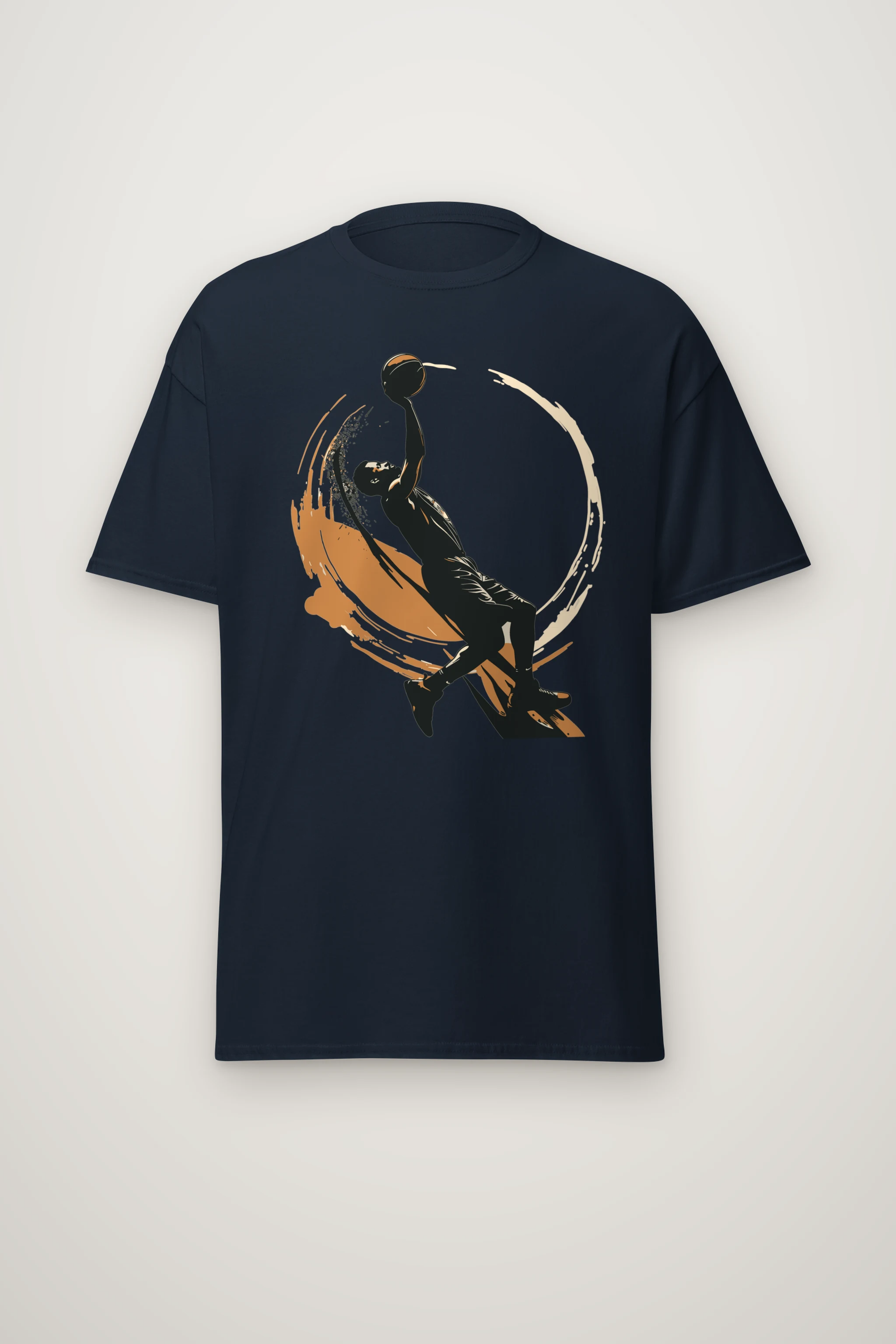 "Soaring Dunk" Heavyweight Unisex Crewneck T-shirt