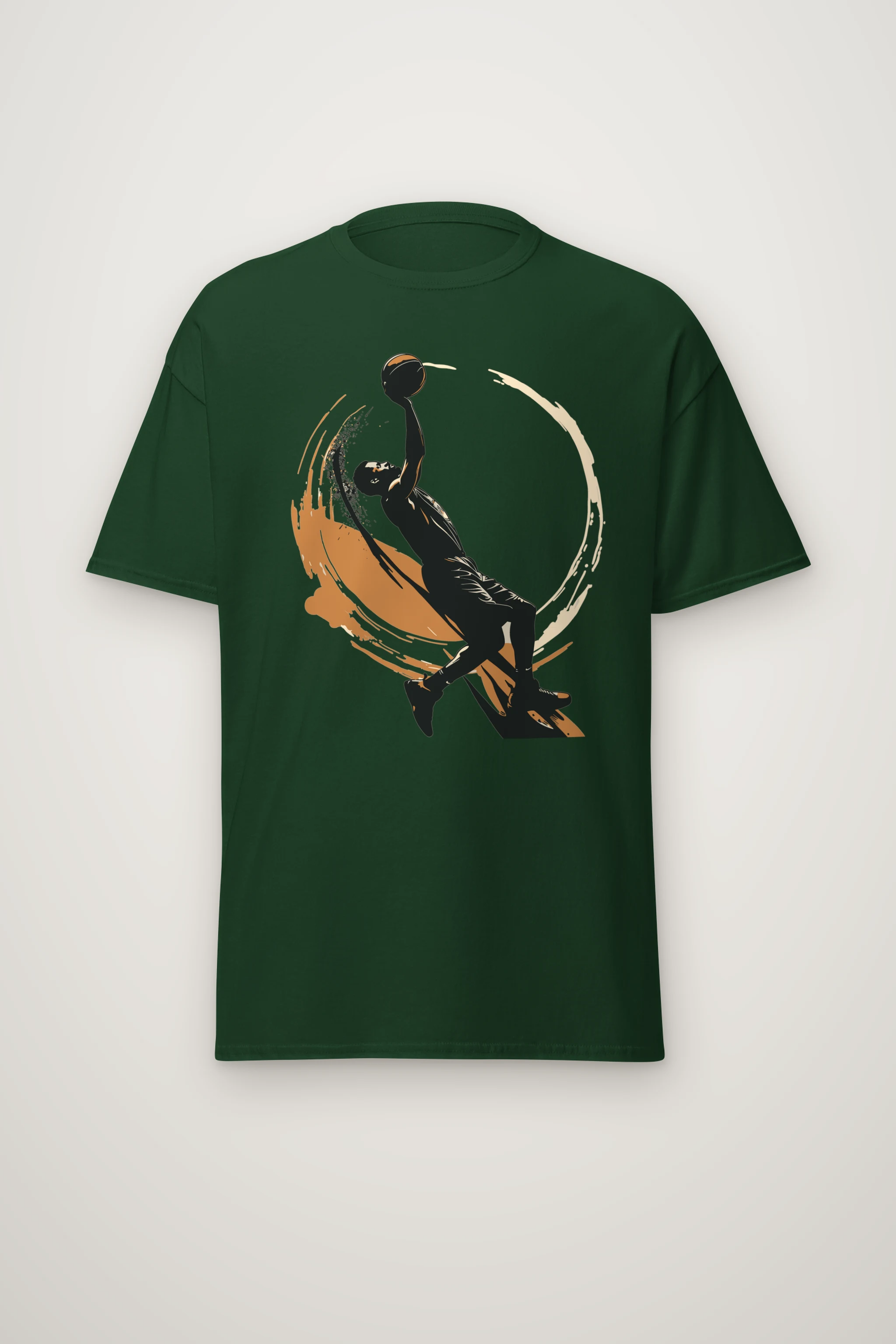 "Soaring Dunk" Heavyweight Unisex Crewneck T-shirt