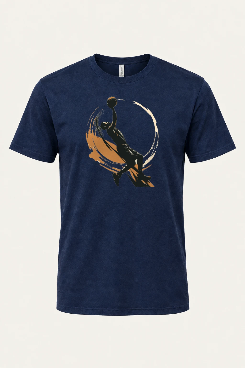 "Soaring Dunk" Heavyweight Unisex Crewneck T-shirt | Gildan 5000
