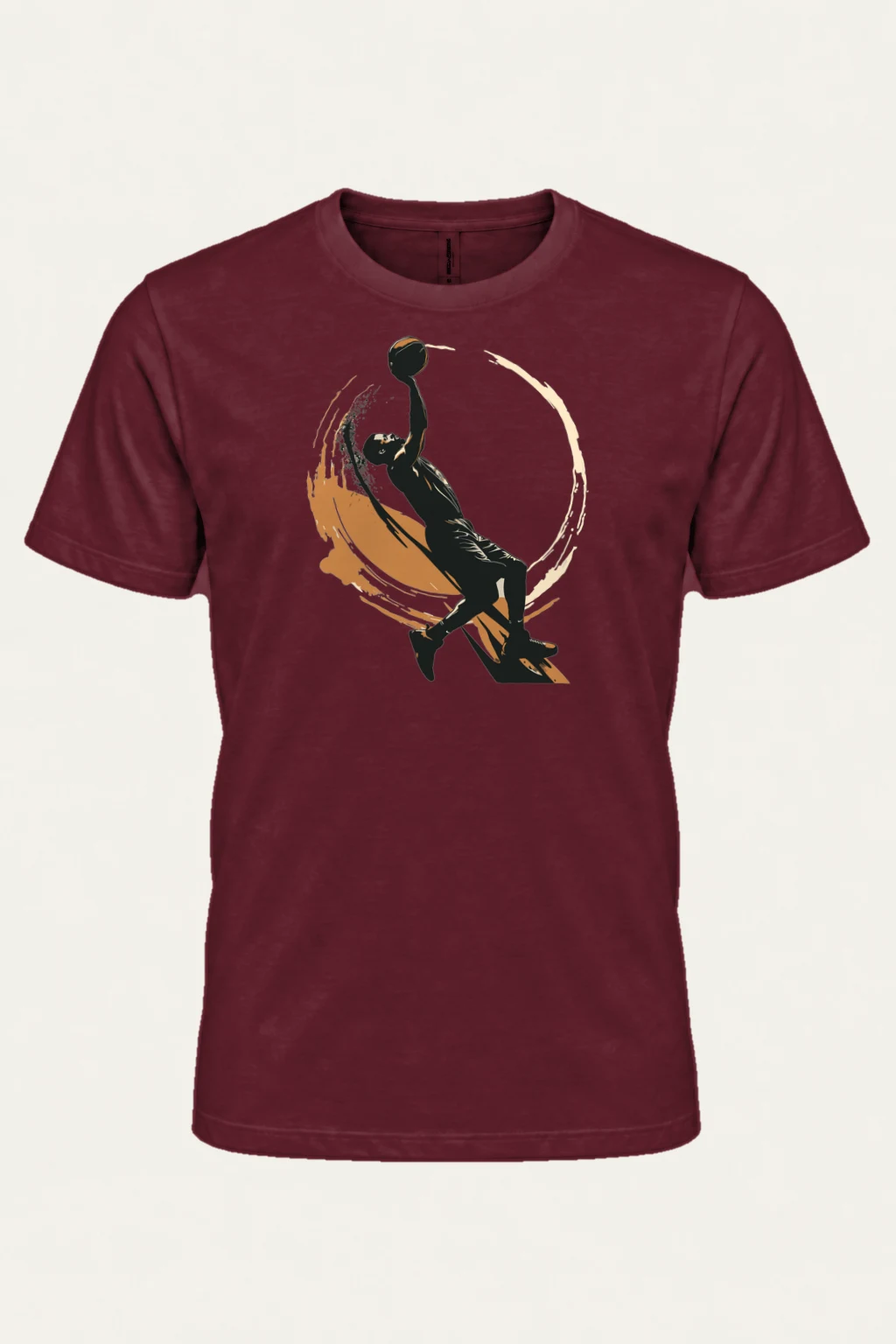 "Soaring Dunk" Heavyweight Unisex Crewneck T-shirt | Gildan 5000