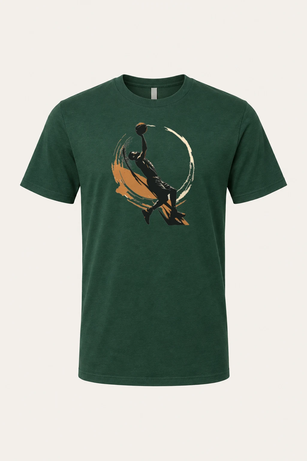 "Soaring Dunk" Heavyweight Unisex Crewneck T-shirt | Gildan 5000