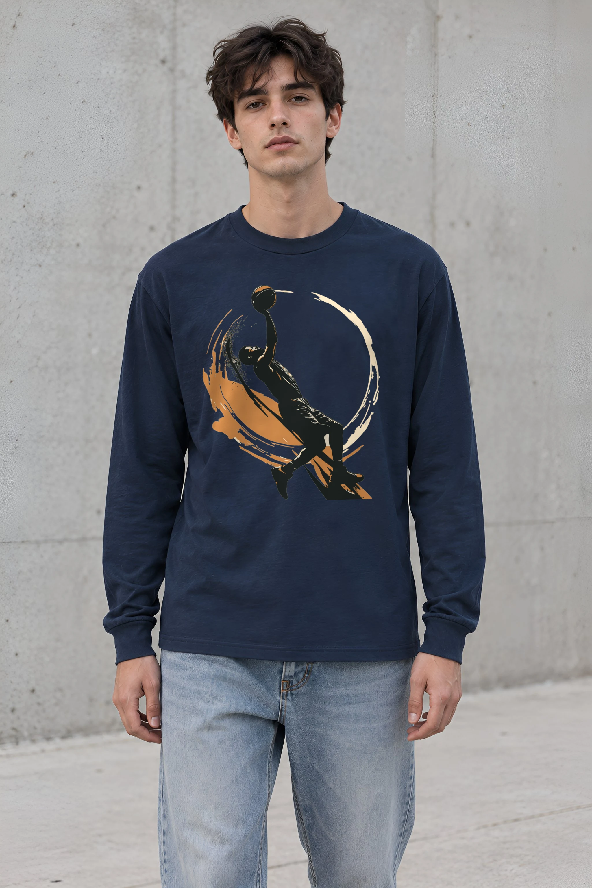 "Soaring Dunk" Unisex Longsleeve T-shirt