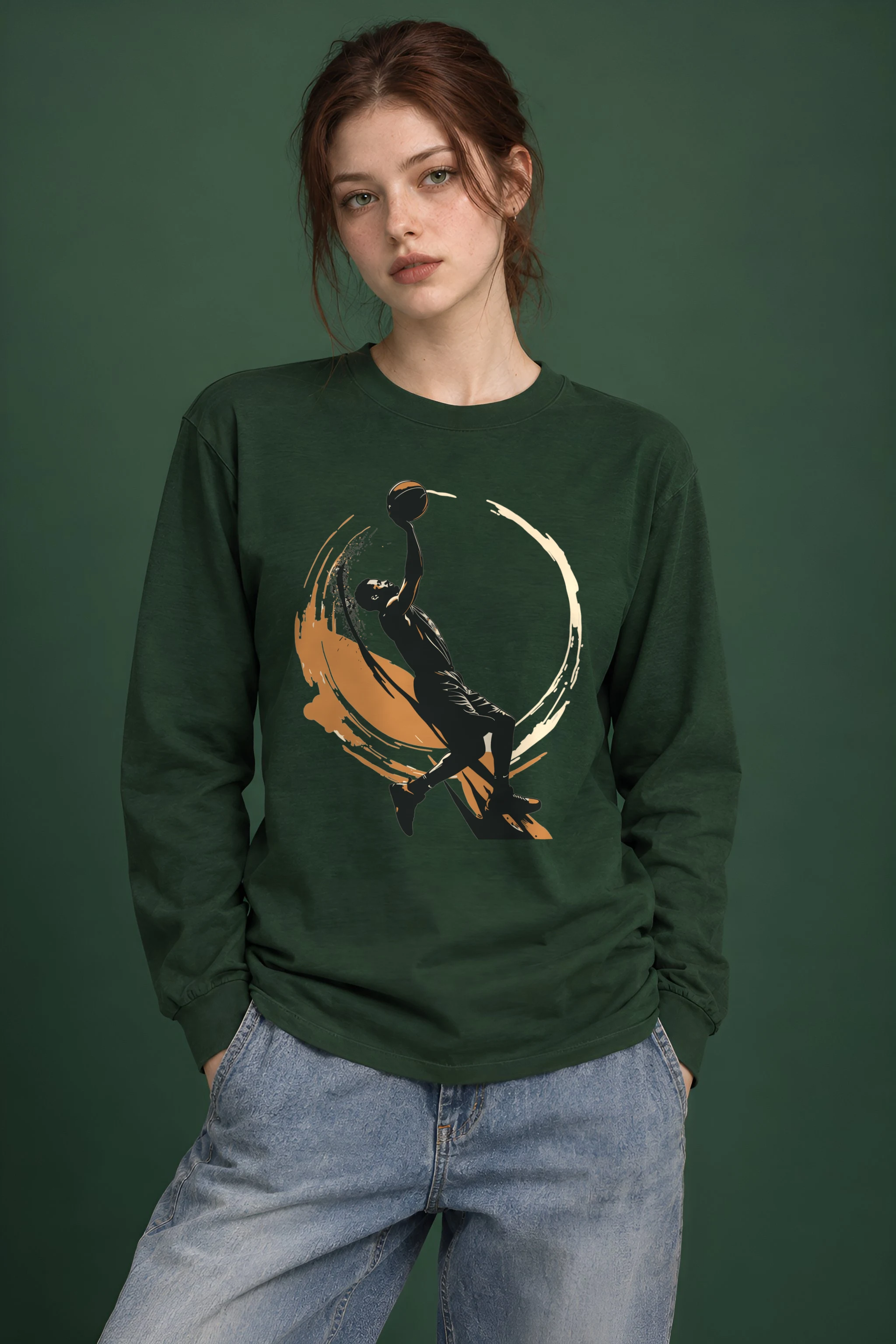 "Soaring Dunk" Unisex Longsleeve T-shirt