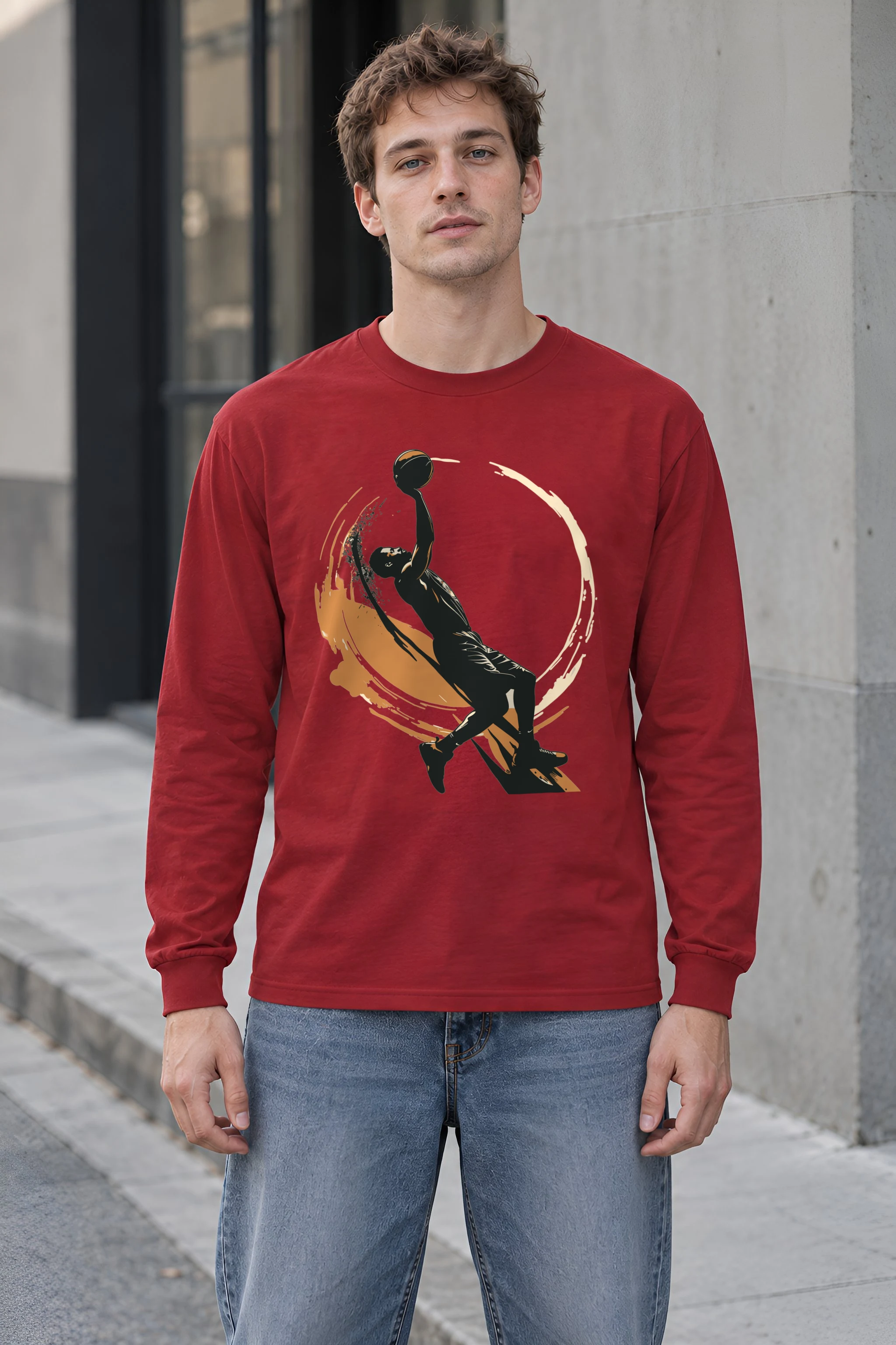 "Soaring Dunk" Unisex Longsleeve T-shirt