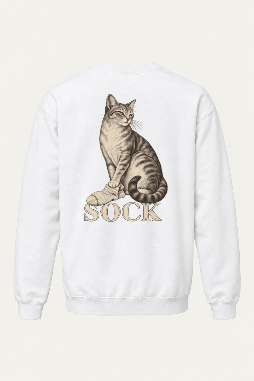 "Sock Study" Heavy Blend Unisex Crewneck Sweatshirt | Gildan 18000