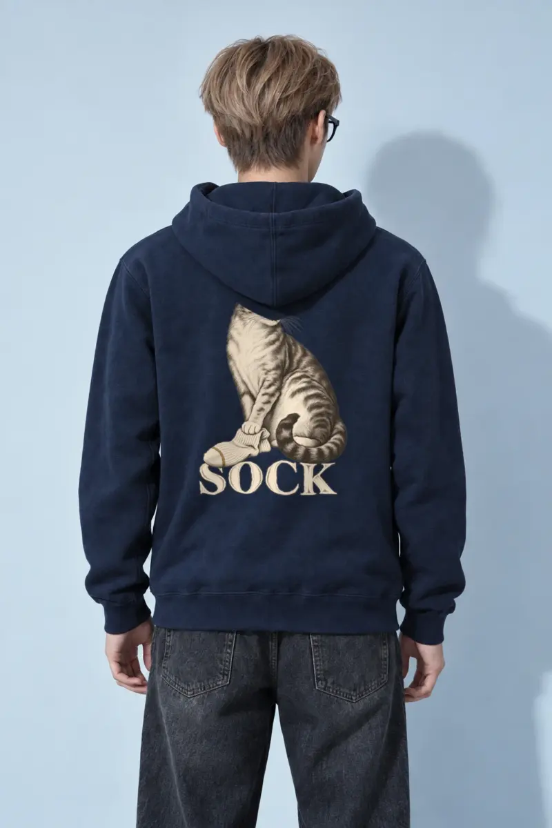 "Sock Study" Heavy Blend Unisex Pullover Hoodie