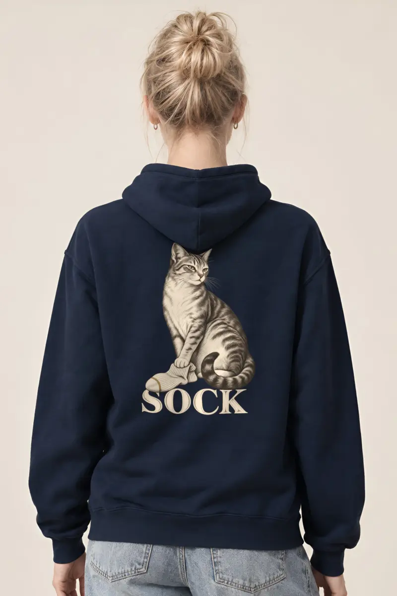 "Sock Study" Heavy Blend Unisex Pullover Hoodie