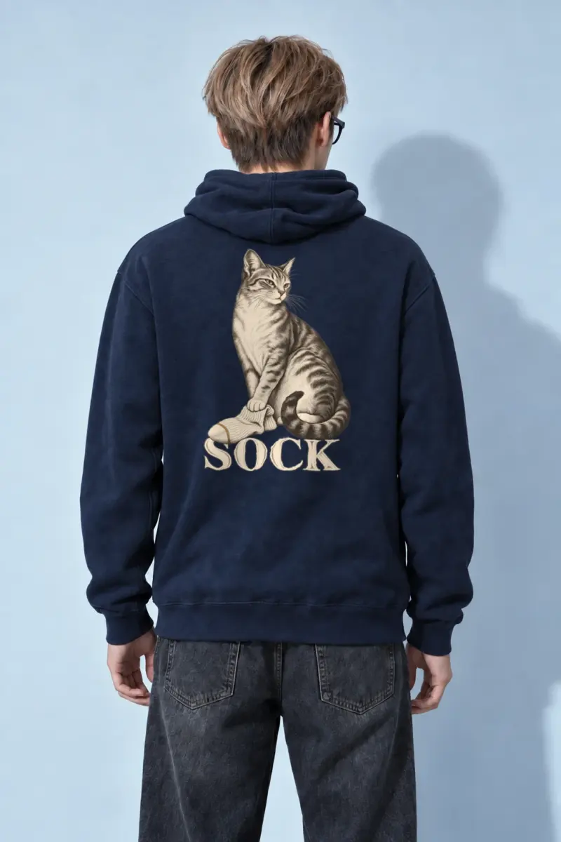 "Sock Study" Heavy Blend Unisex Pullover Hoodie