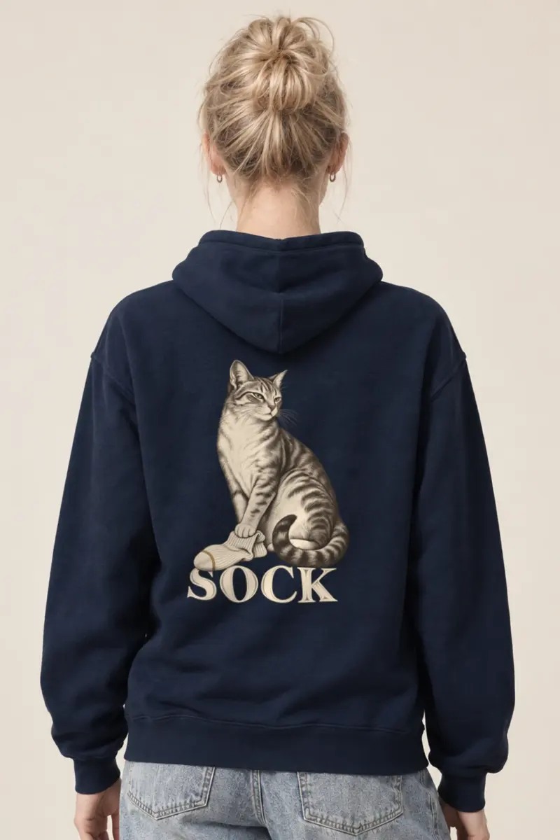 "Sock Study" Heavy Blend Unisex Pullover Hoodie