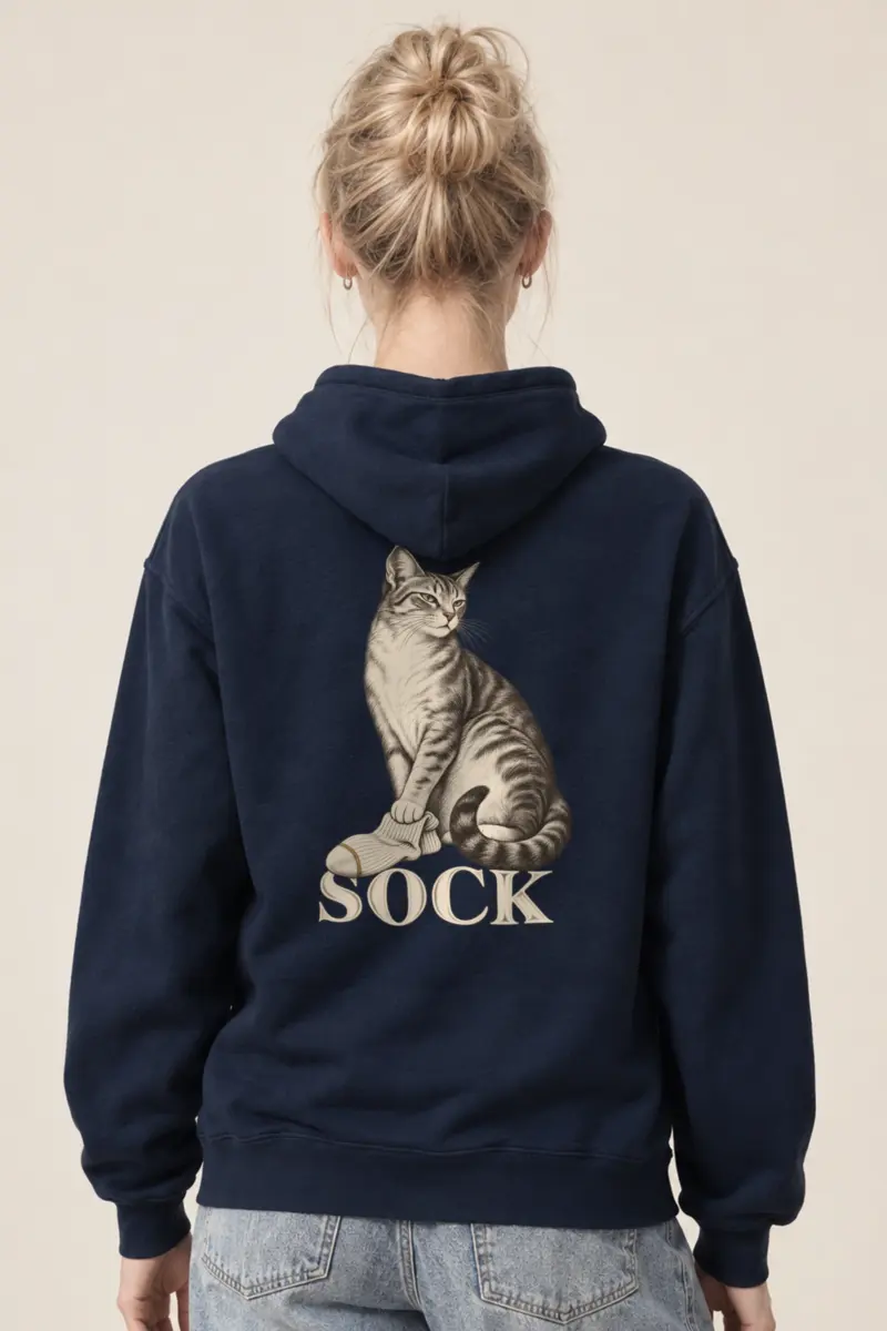 "Sock Study" Heavy Blend Unisex Pullover Hoodie
