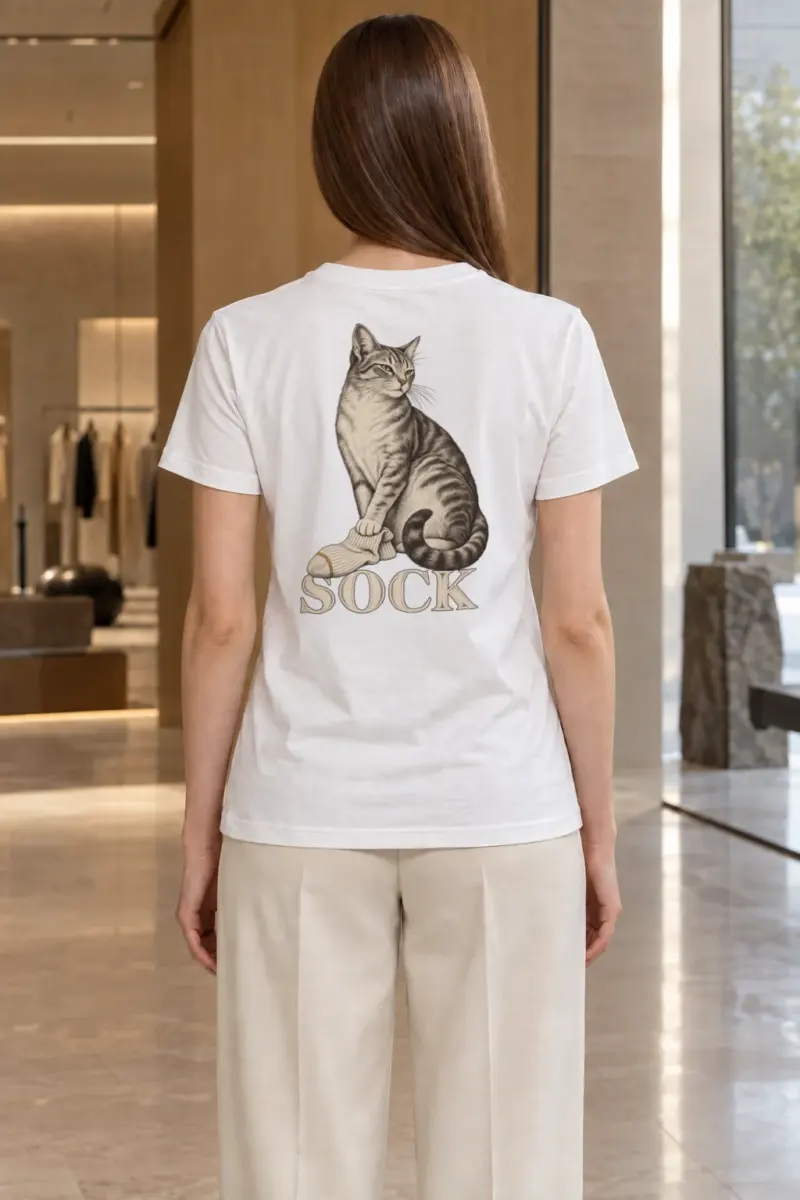 "Sock Study" Heavyweight Unisex Crewneck T-shirt | Gildan 5000
