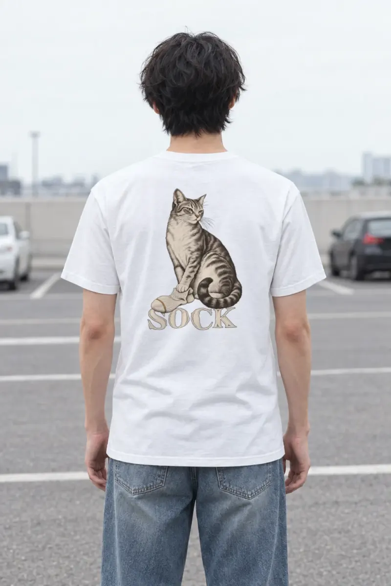 "Sock Study" Heavyweight Unisex Crewneck T-shirt