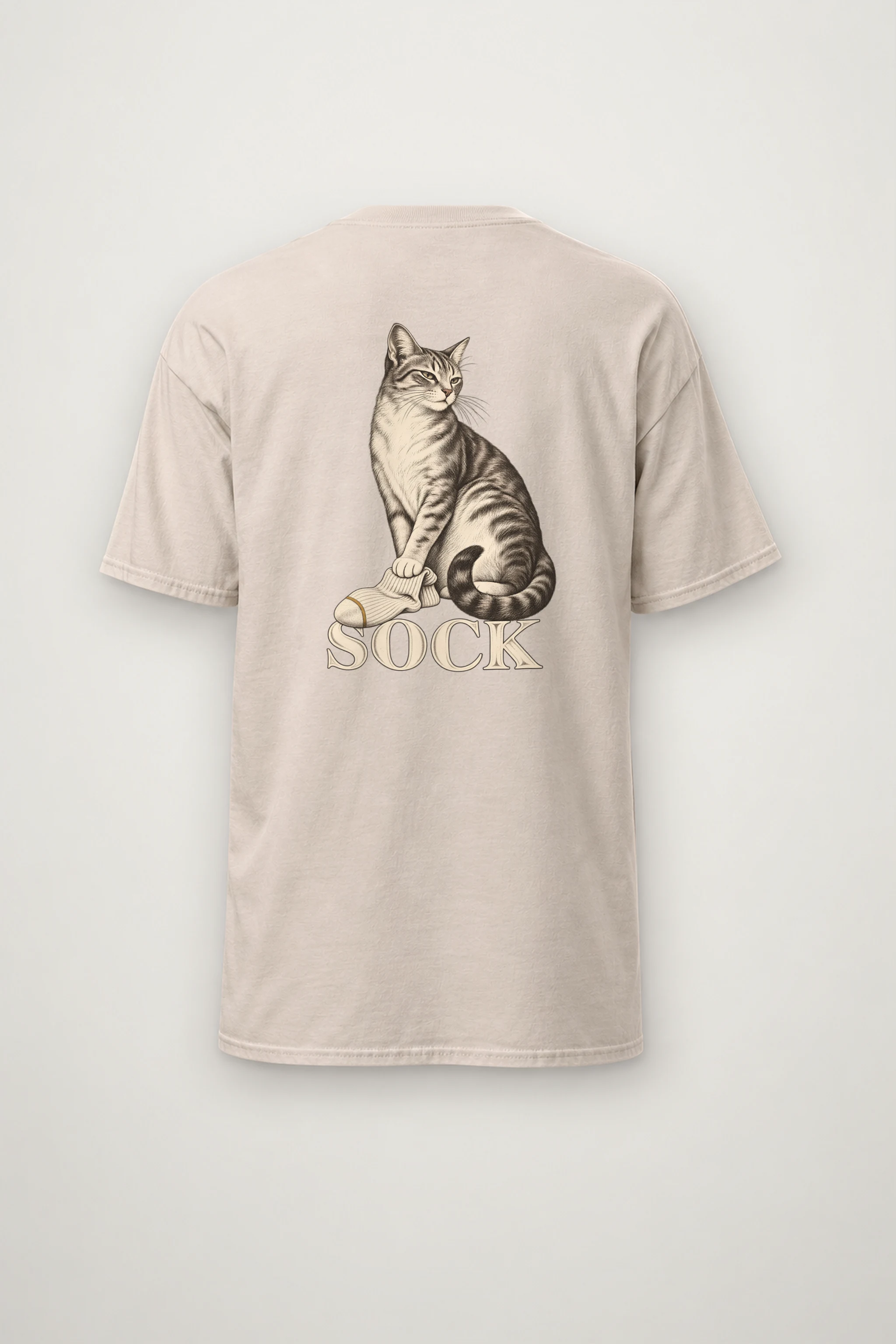 "Sock Study" Heavyweight Unisex Crewneck T-shirt