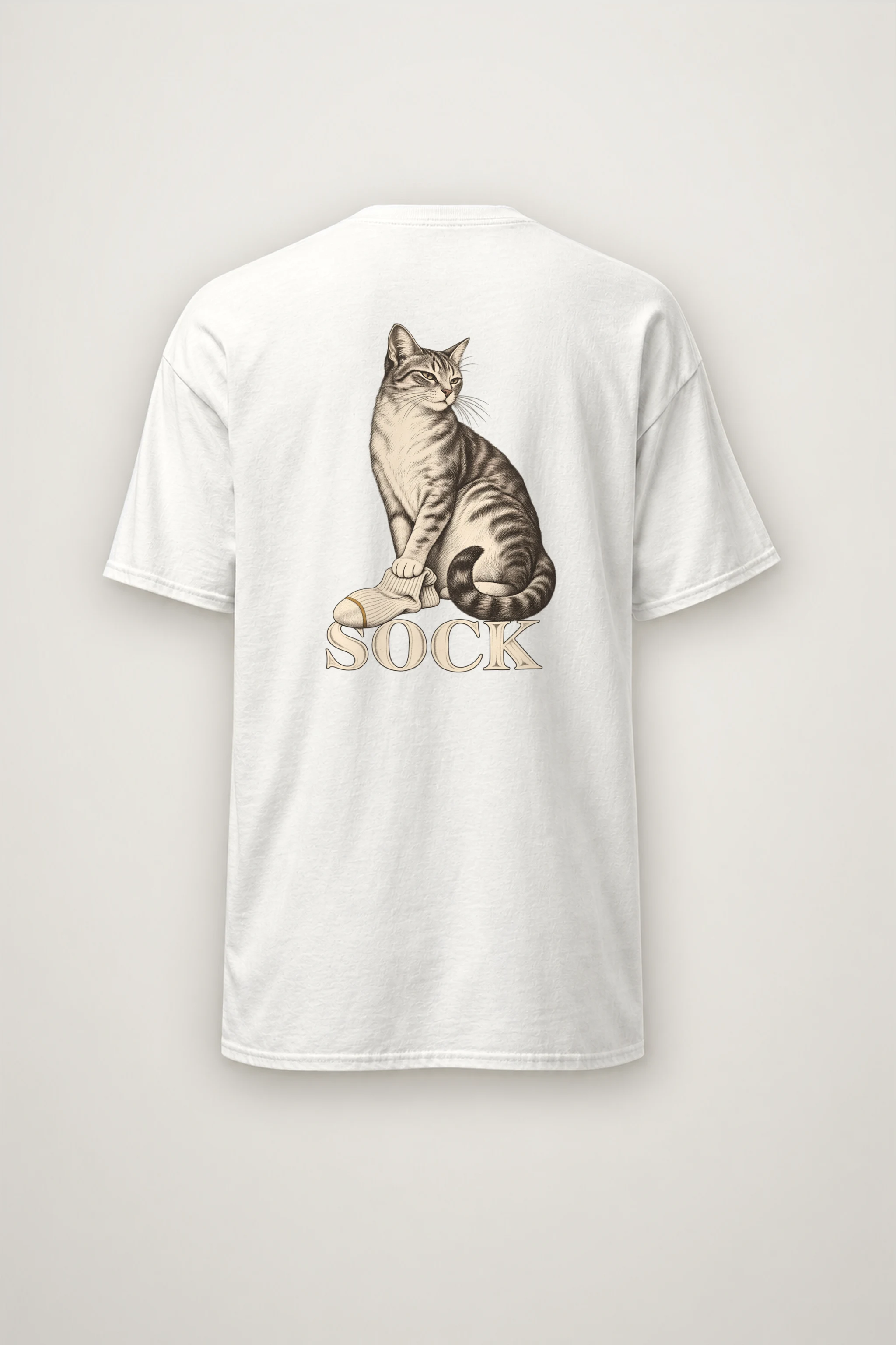 "Sock Study" Heavyweight Unisex Crewneck T-shirt