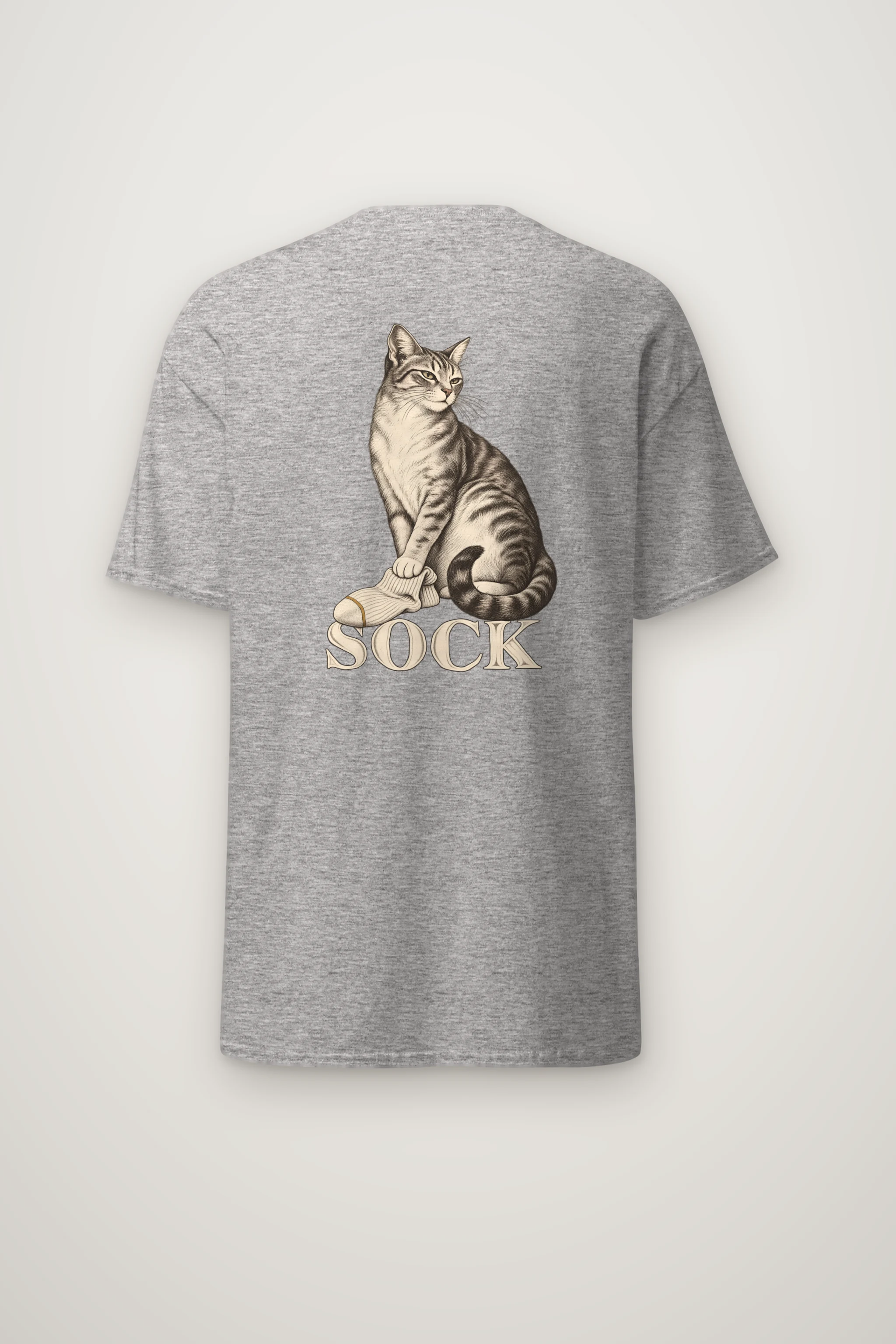 "Sock Study" Heavyweight Unisex Crewneck T-shirt