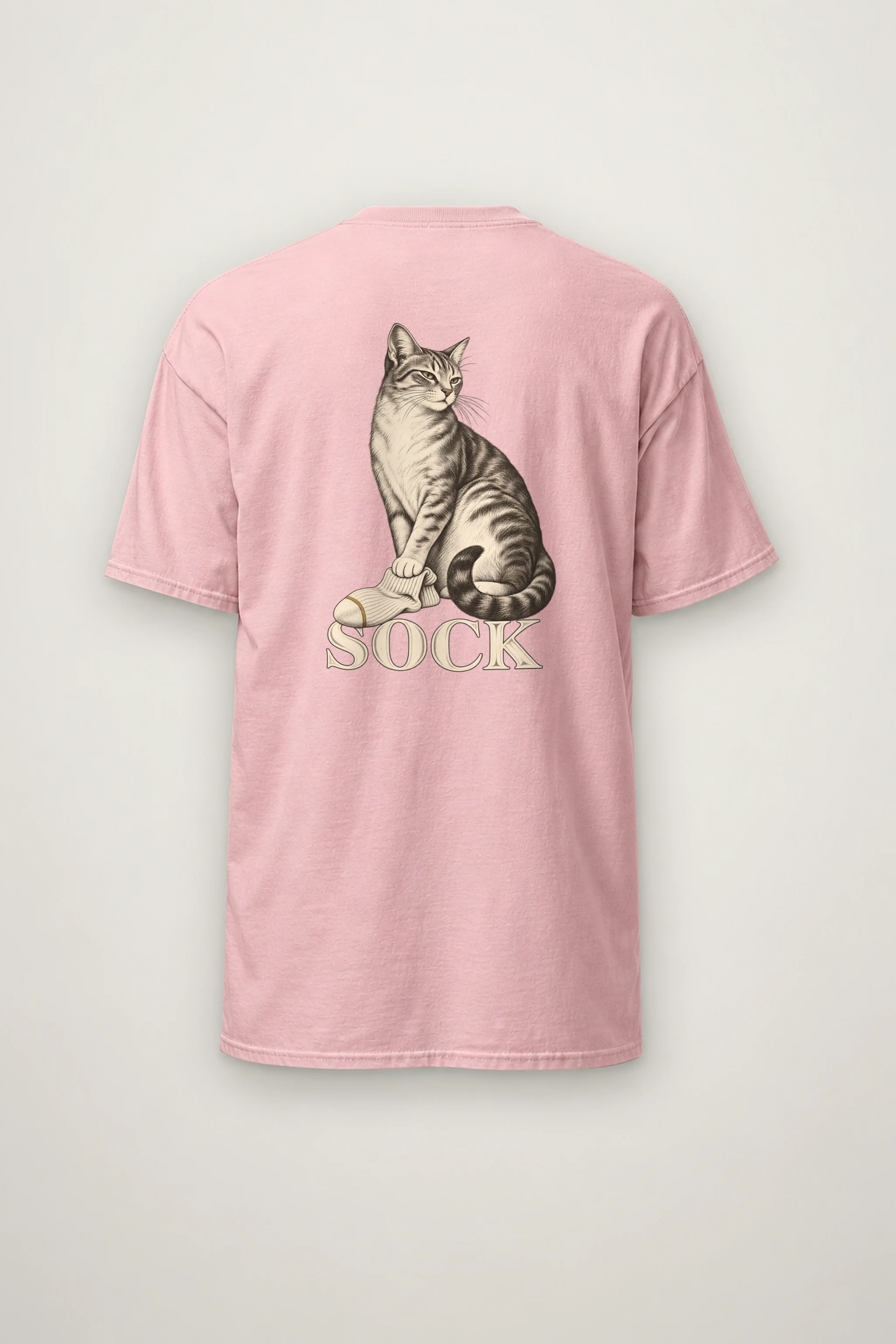 "Sock Study" Heavyweight Unisex Crewneck T-shirt