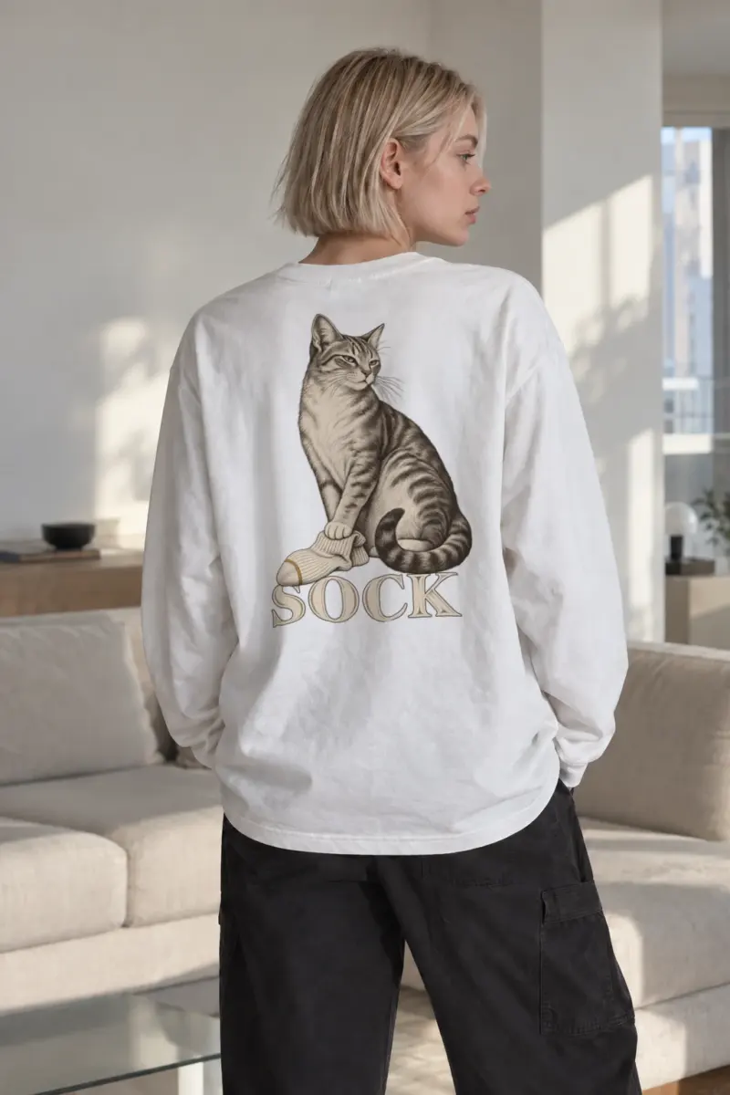 "Sock Study" Unisex Longsleeve T-shirt | Gildan 2400