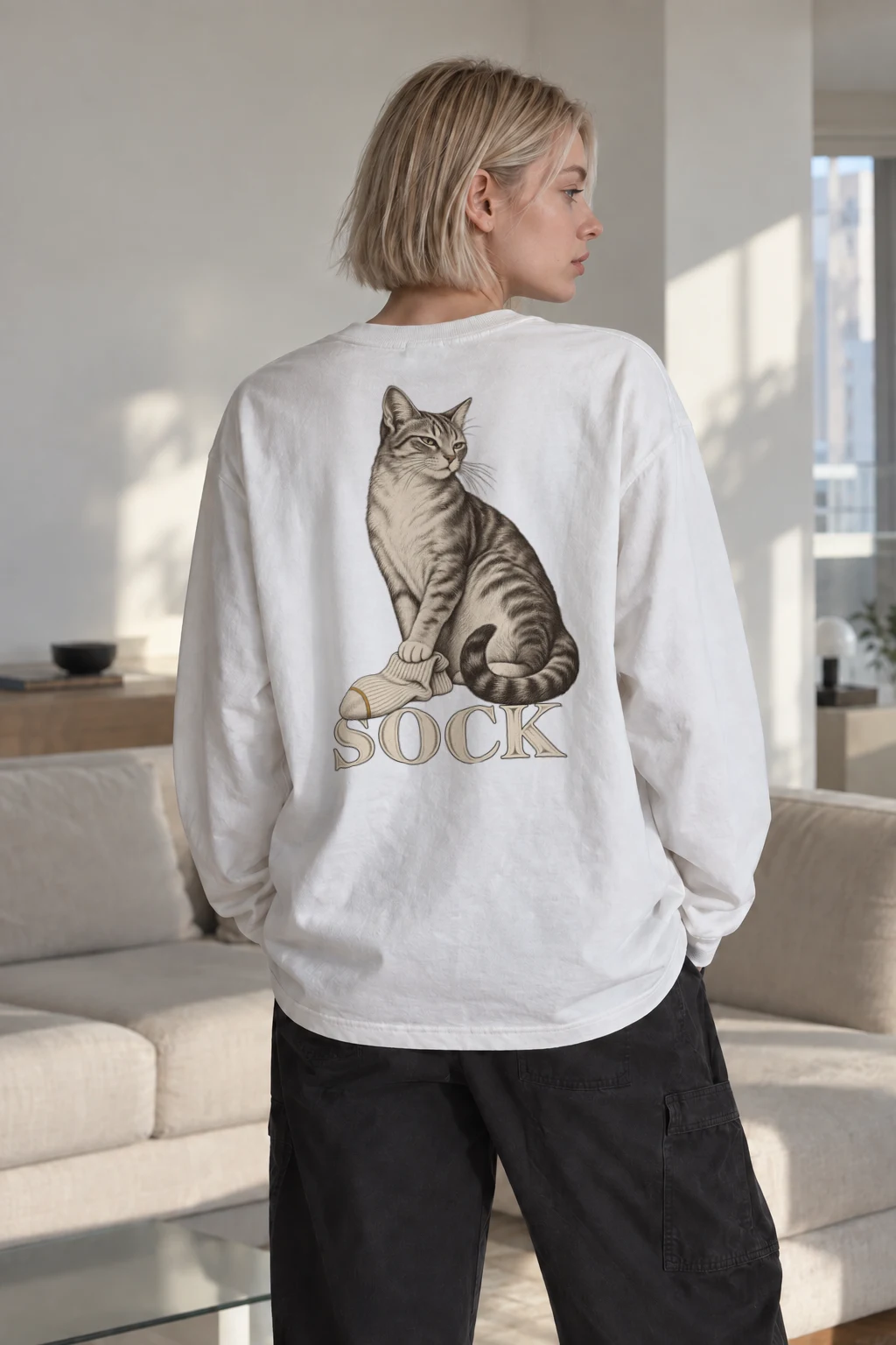 "Sock Study" Unisex Longsleeve T-shirt | Gildan 2400