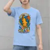 "Soft Chaos Cat" Heavyweight Unisex Crewneck T-shirt