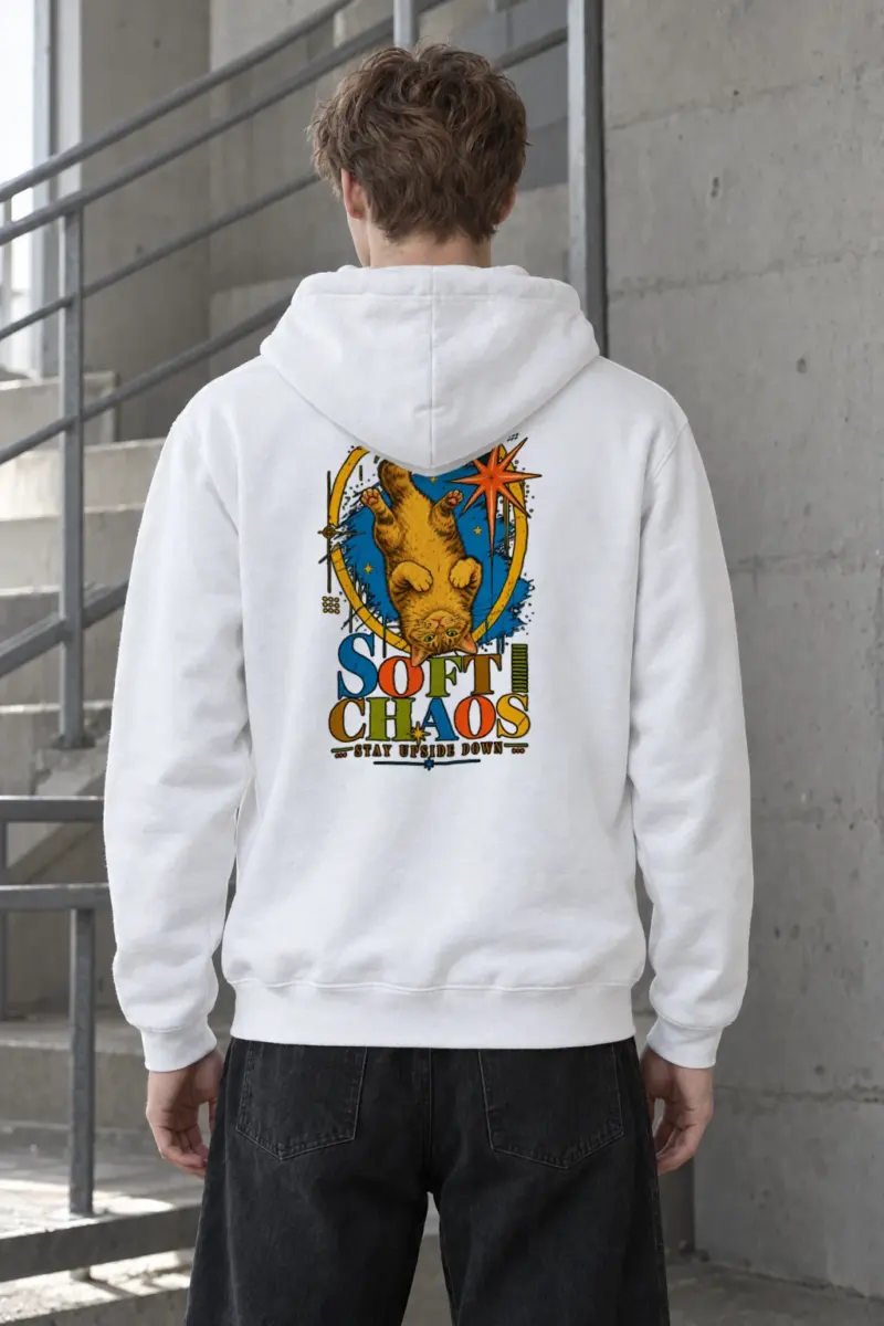 "Soft Chaos" Heavy Blend Unisex Pullover Hoodie