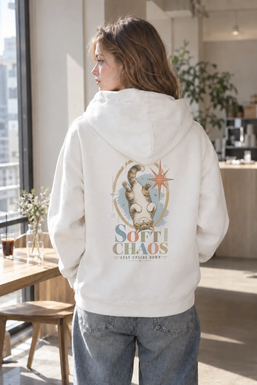 "Soft Chaos" Heavy Blend Unisex Pullover Hoodie | Gildan 18500