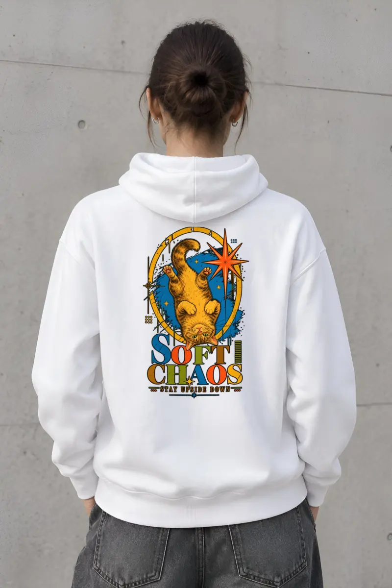 "Soft Chaos" Heavy Blend Unisex Pullover Hoodie