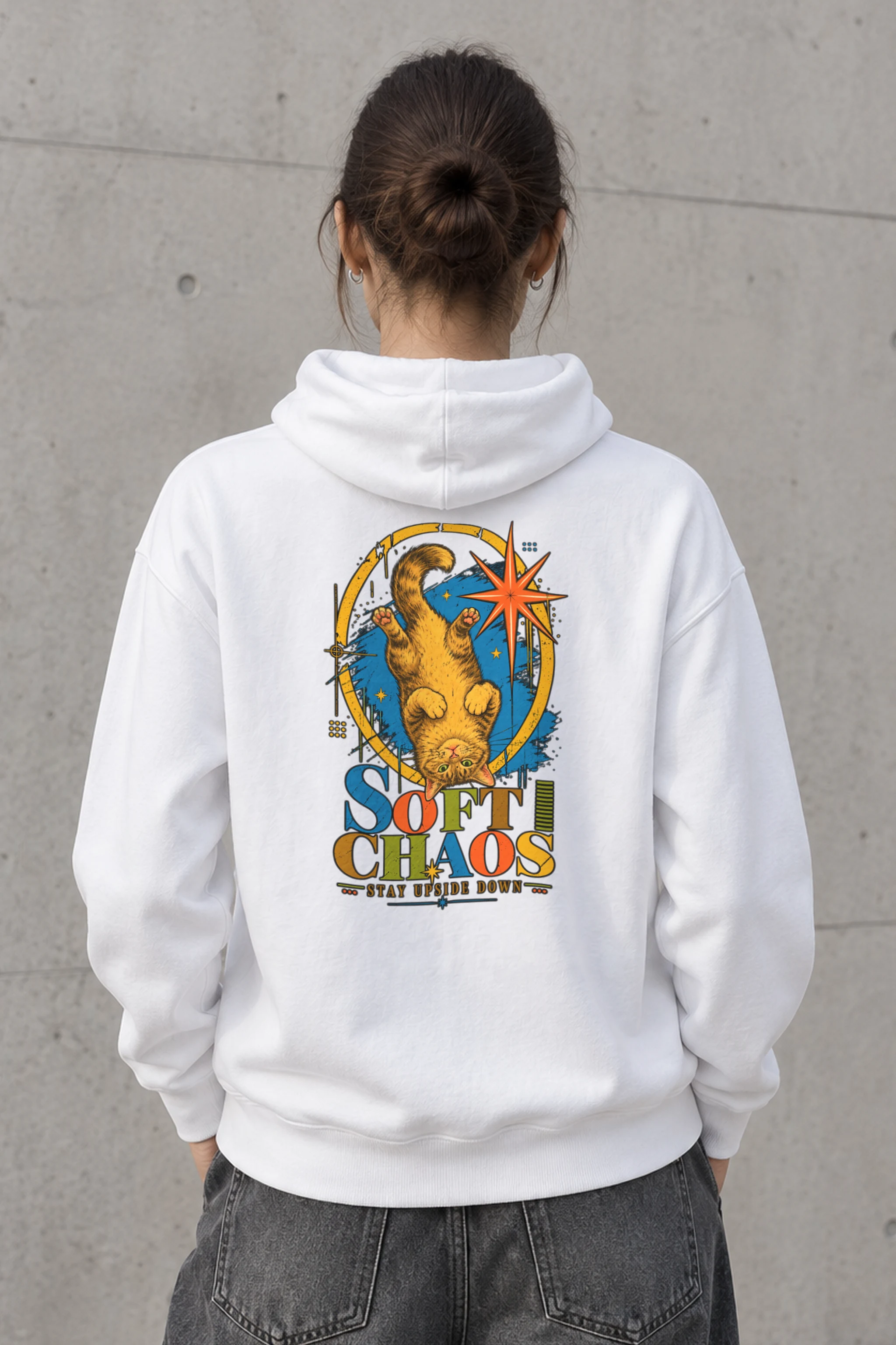 "Soft Chaos" Heavy Blend Unisex Pullover Hoodie
