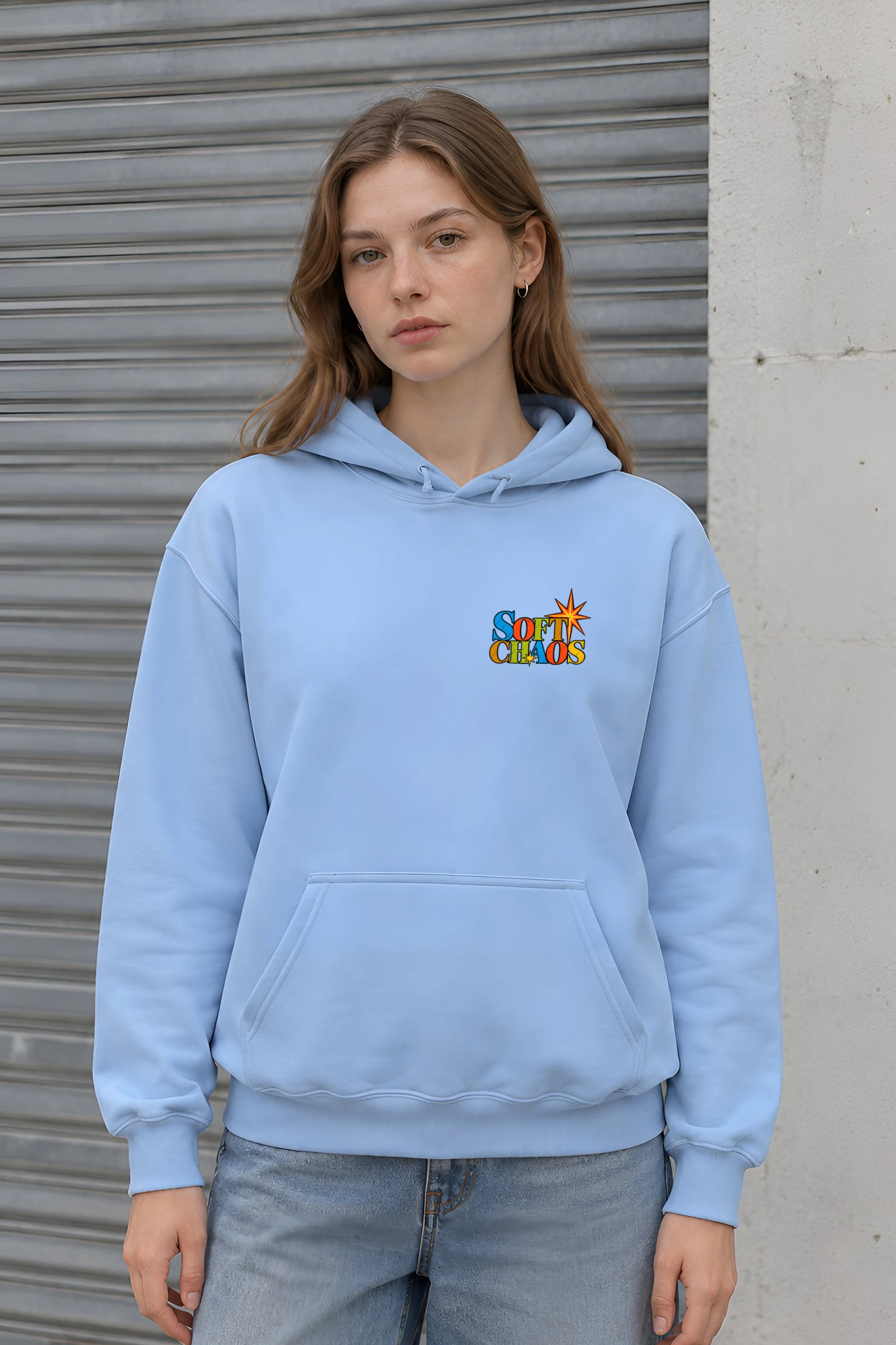 "Soft Chaos" 1 Pullover Hoodie