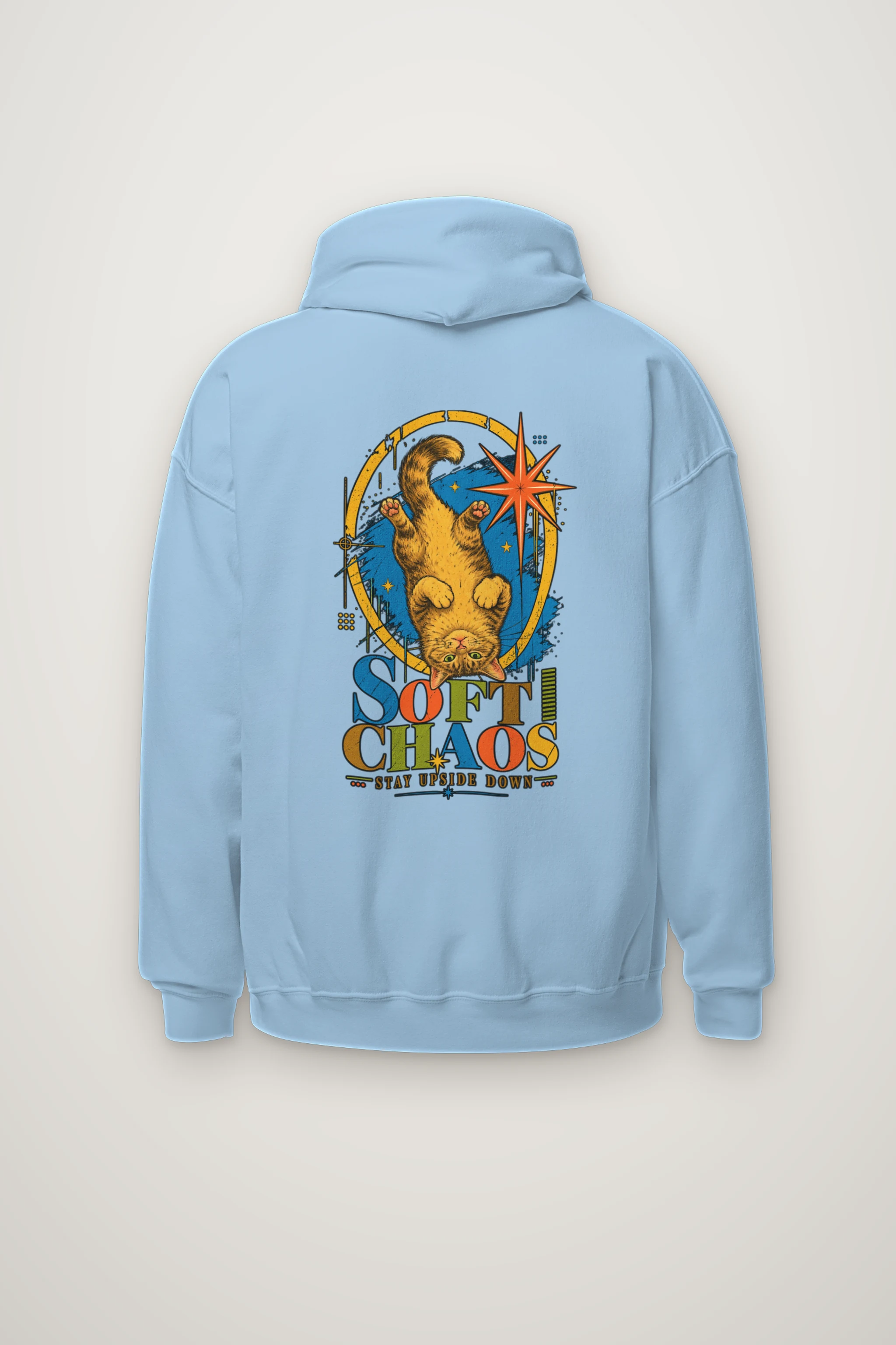 "Soft Chaos" Heavy Blend Unisex Pullover Hoodie