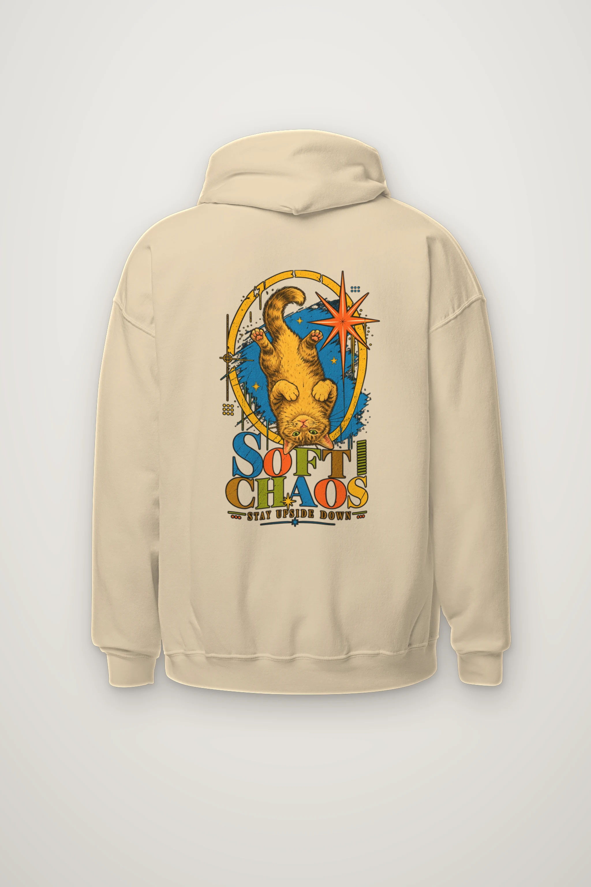 "Soft Chaos" Heavy Blend Unisex Pullover Hoodie