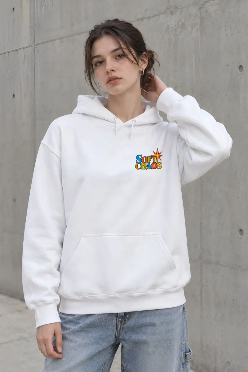 "Soft Chaos" Heavy Blend Unisex Pullover Hoodie