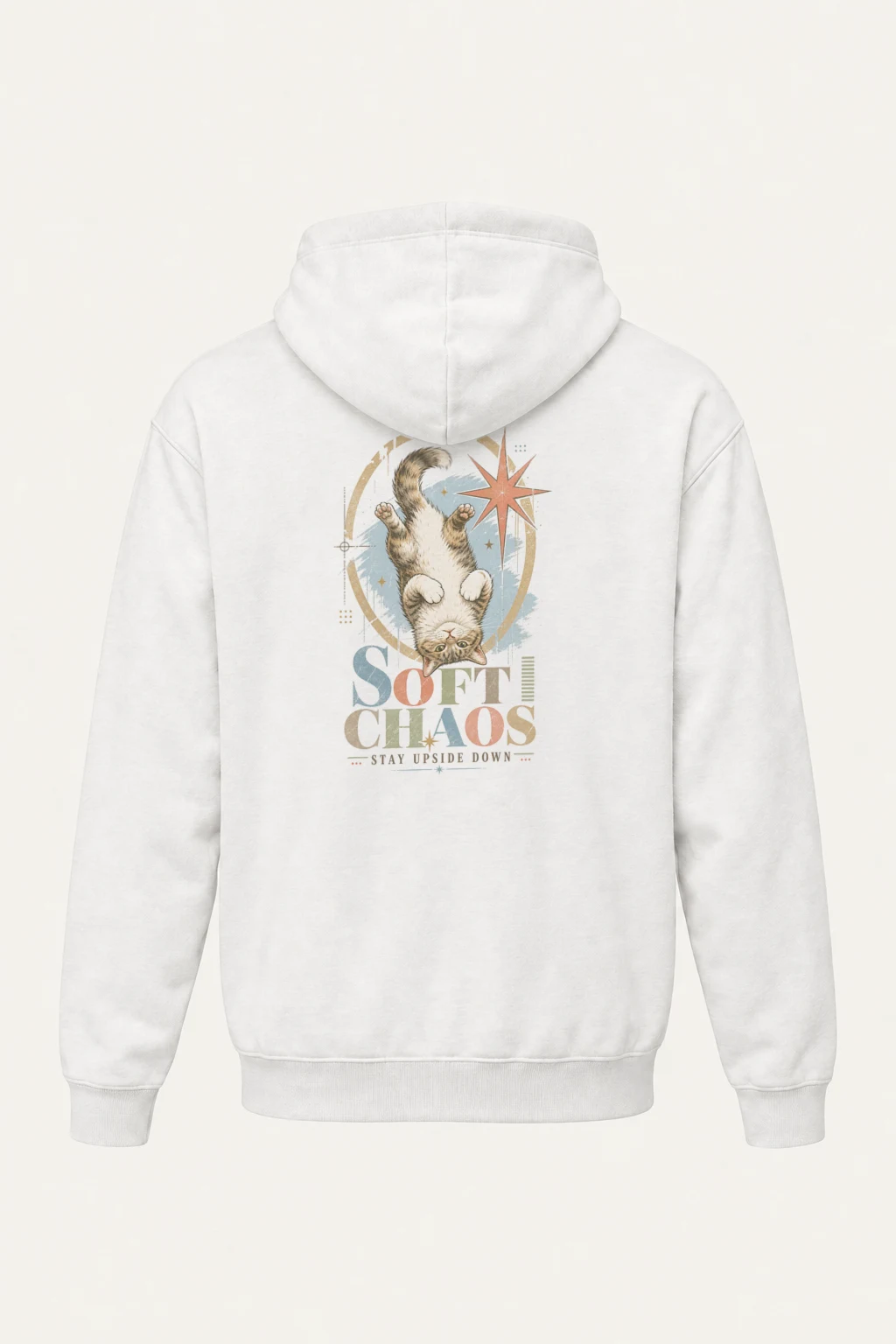 "Soft Chaos" Heavy Blend Unisex Pullover Hoodie | Gildan 18500