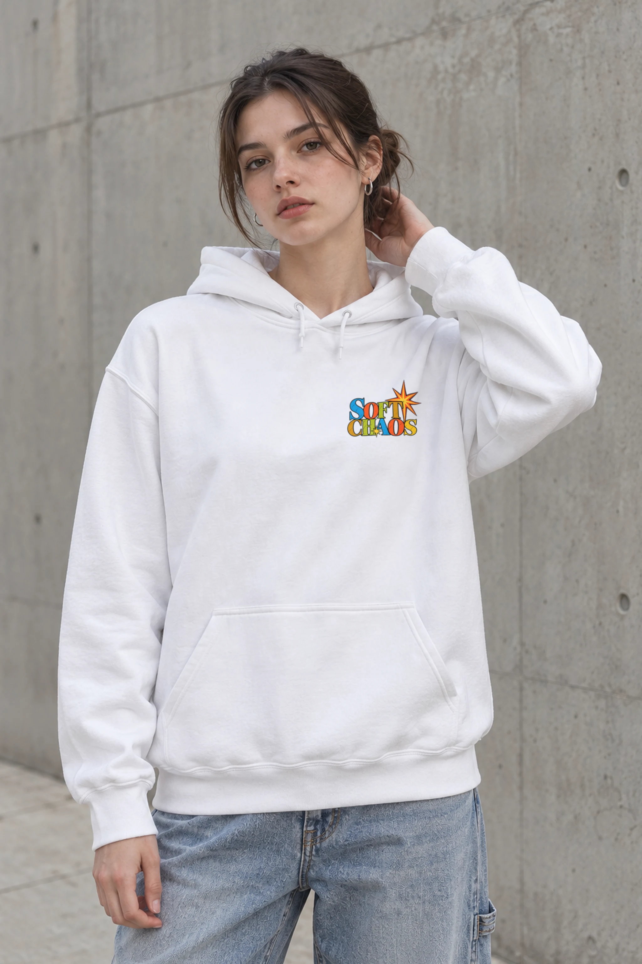"Soft Chaos" Heavy Blend Unisex Pullover Hoodie