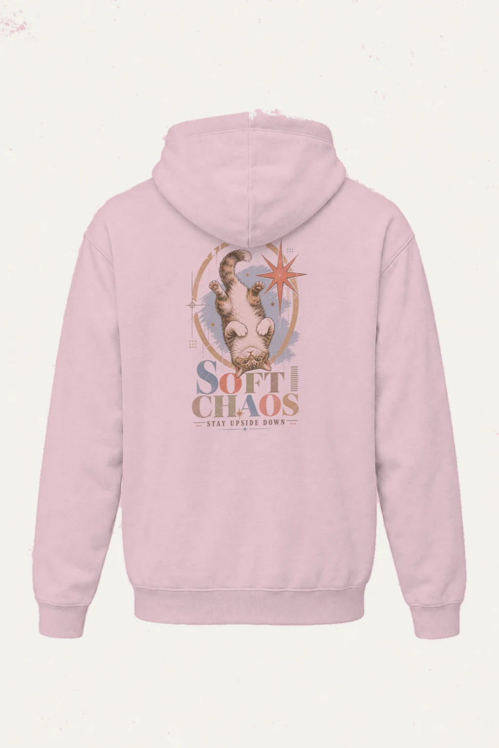 "Soft Chaos" Heavy Blend Unisex Pullover Hoodie | Gildan 18500