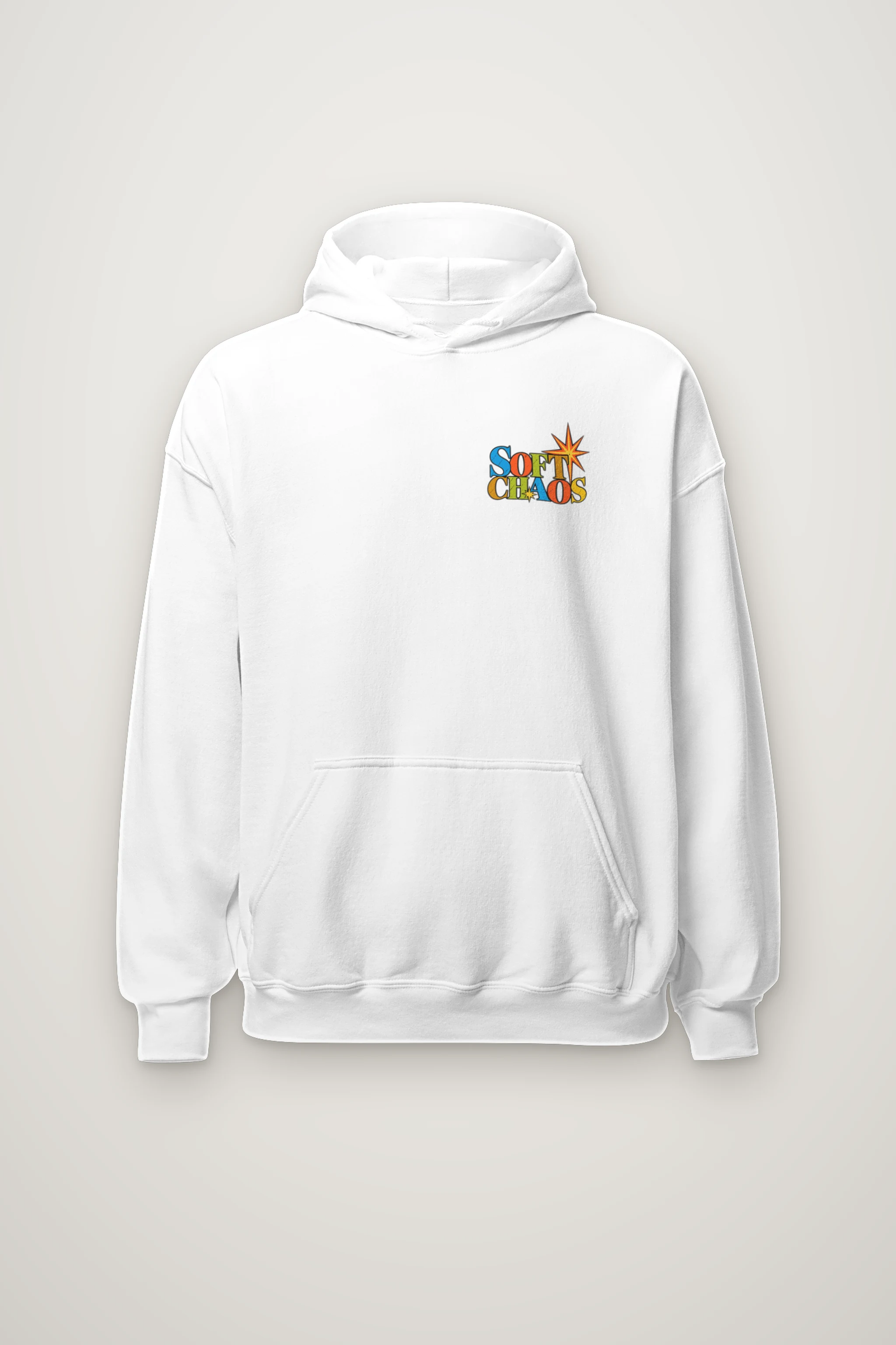 "Soft Chaos" Heavy Blend Unisex Pullover Hoodie